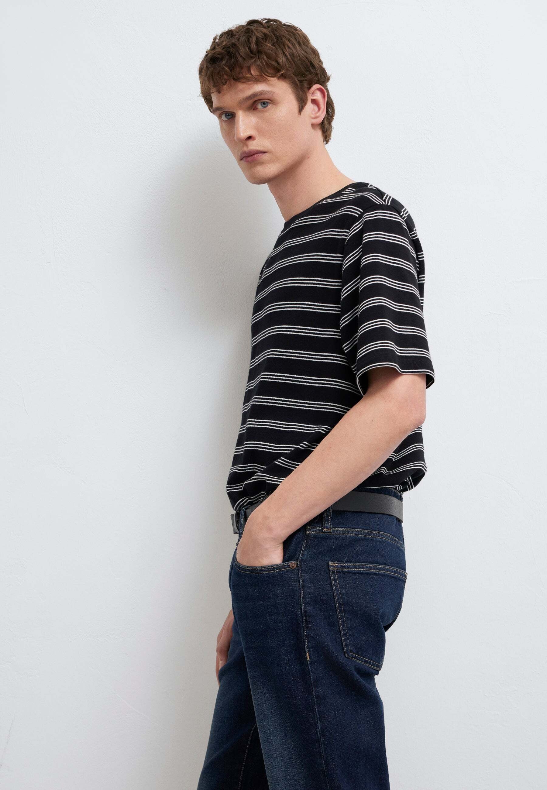 Mavi T-shirt »Mavi T-Shirt Stripe«