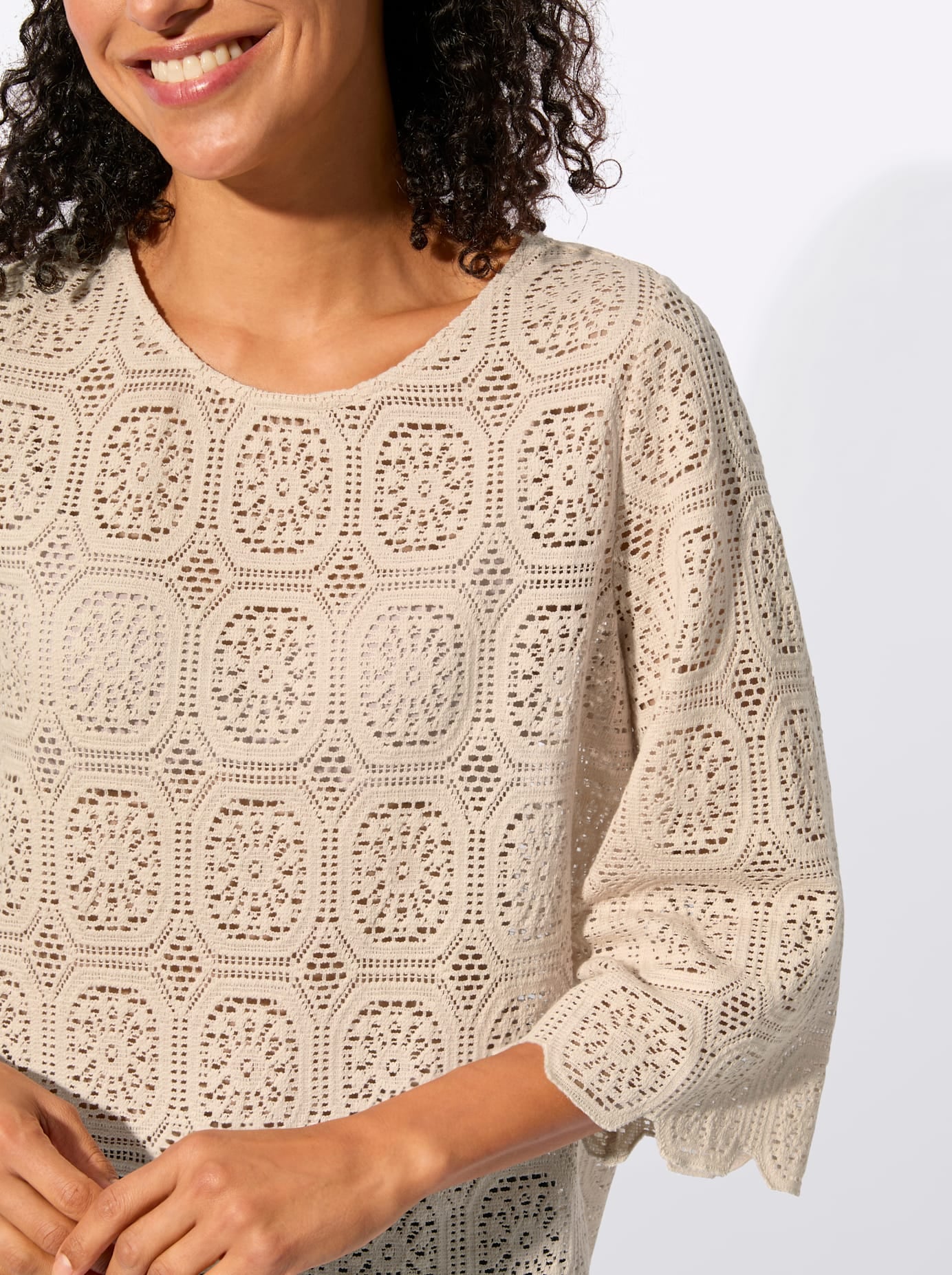 Inspirationen Blouse en dentelle