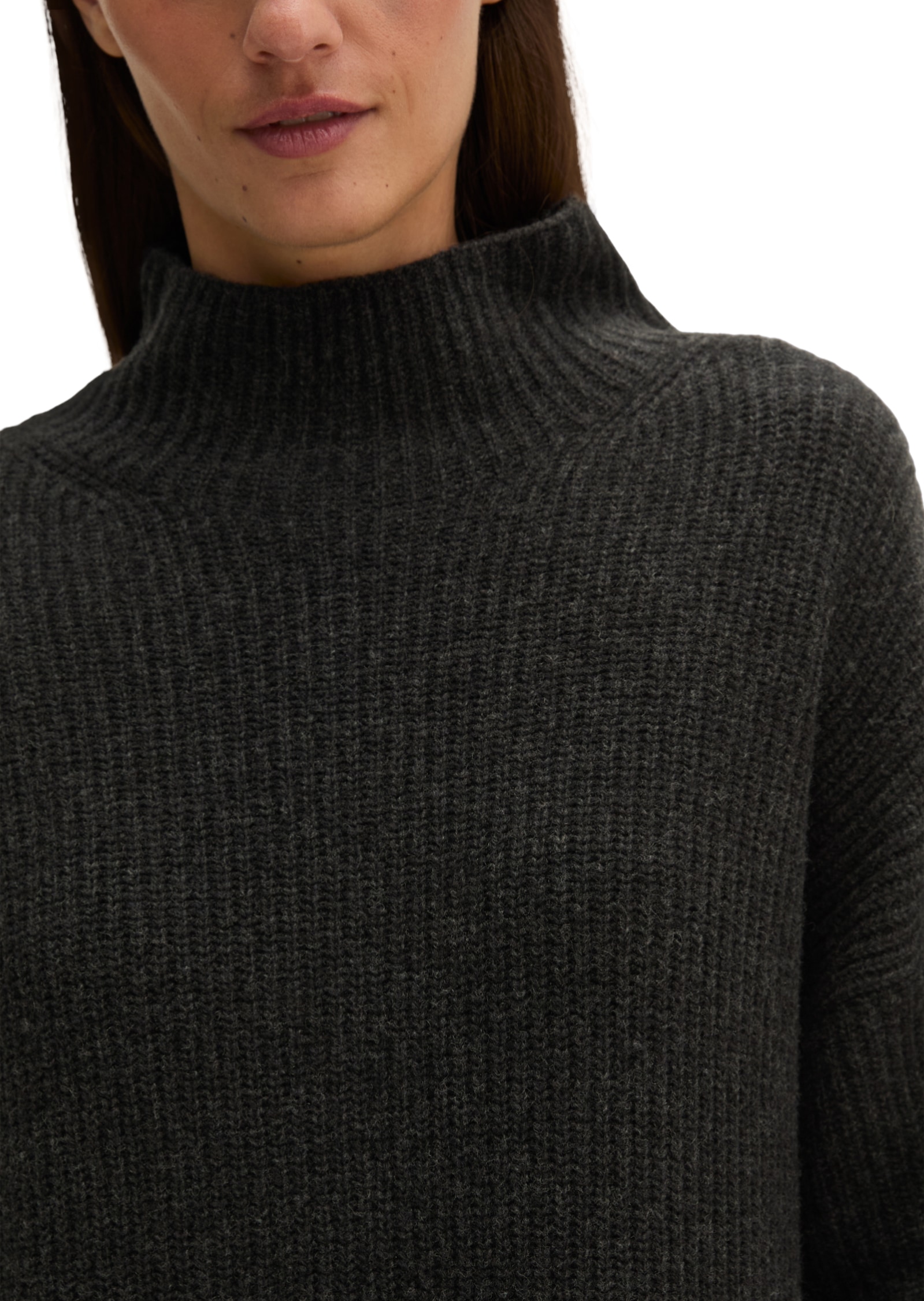 Marc O'Polo Strickkleid loose aus weichem Schurwolle-Mix