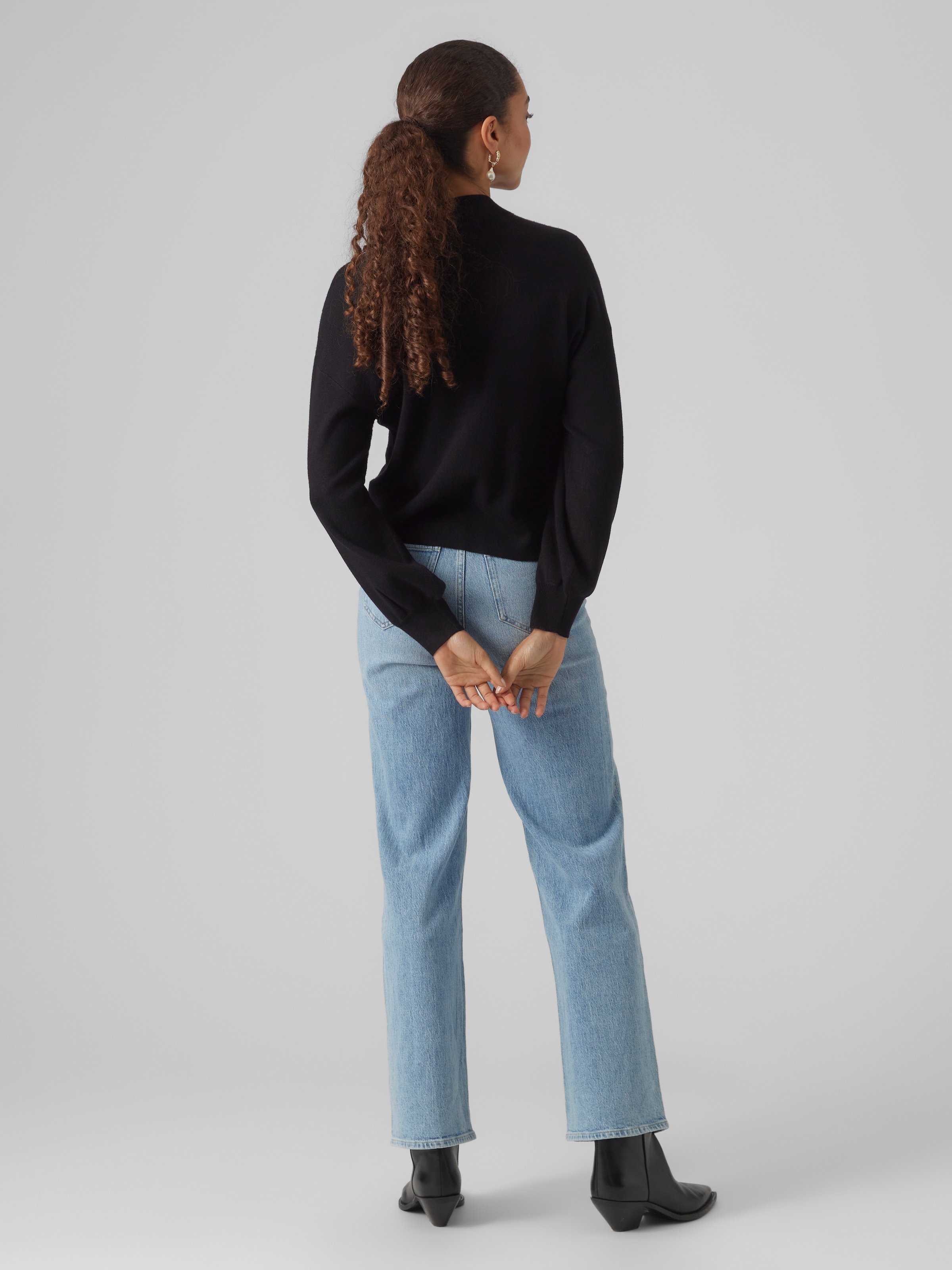 Vero Moda Pull en tricot »VMNANCY LS FUNNELNK PULLOVER GA«