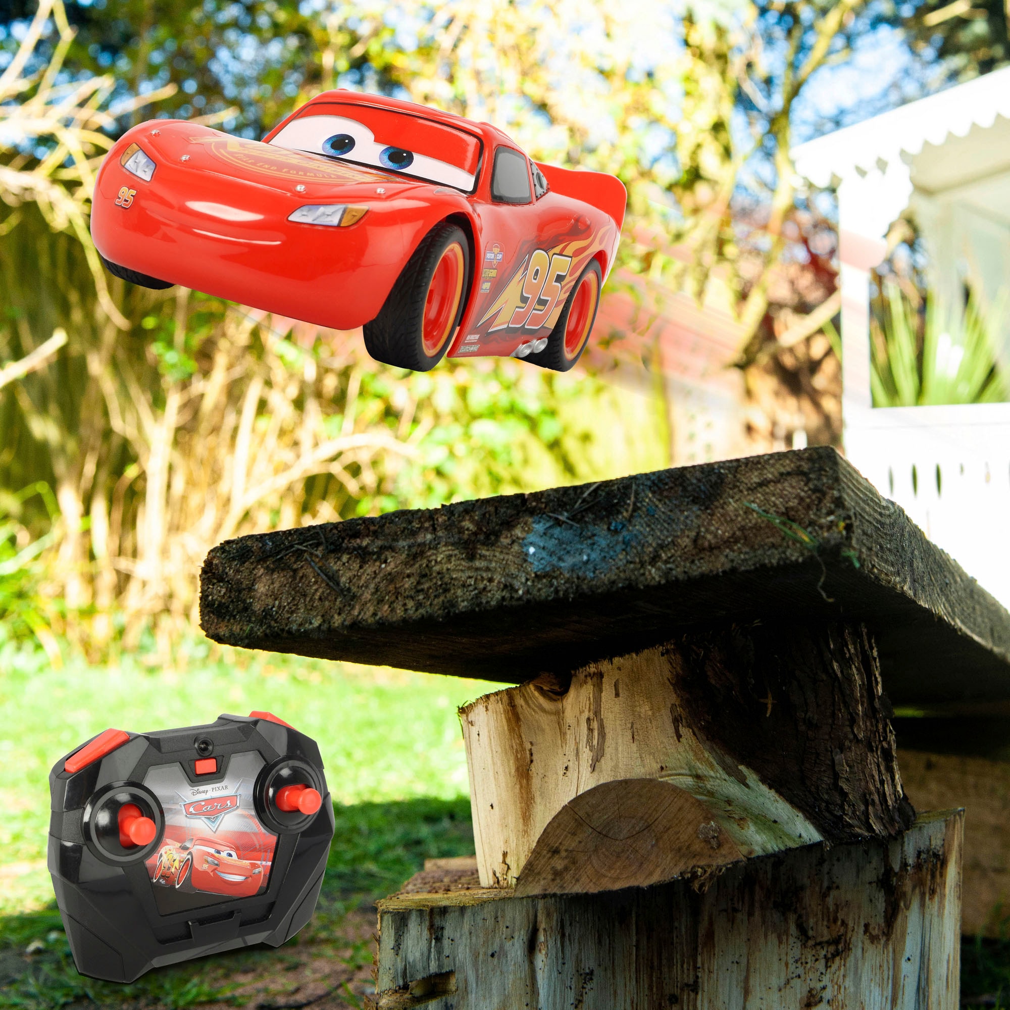 Dickie Toys Voiture RC »RC Cars 3 Lightning McQueen Turbo Racer, 2,4GHz«