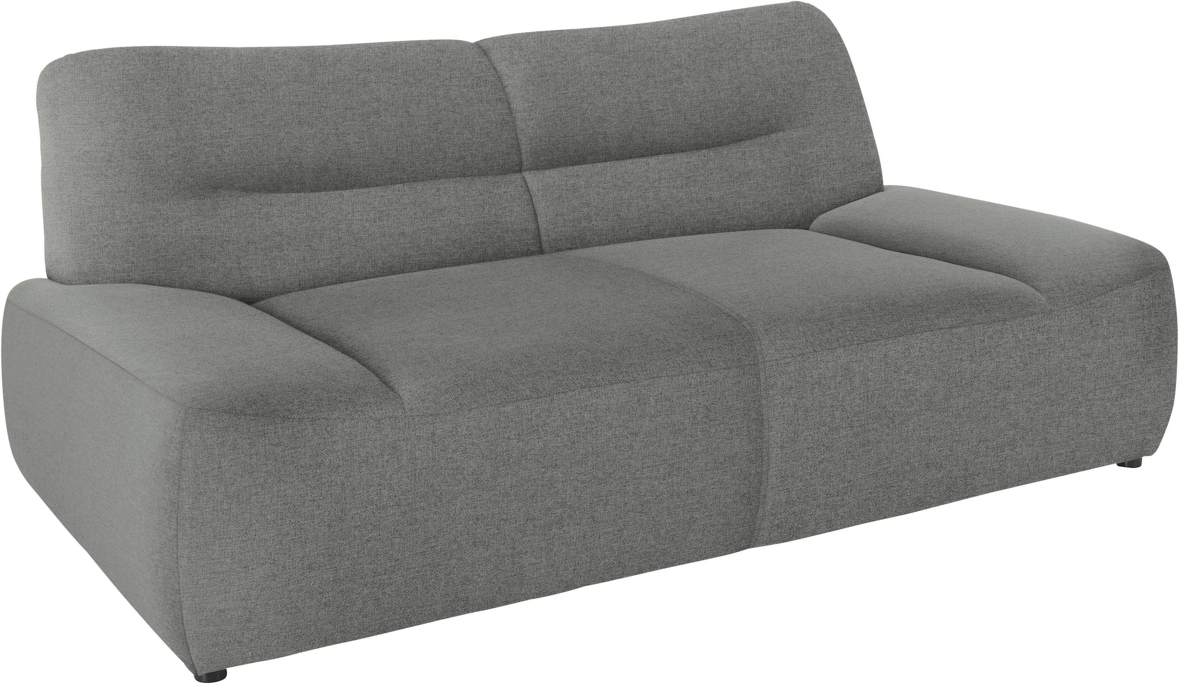 DOMO collection 2-Sitzer »Cesena modernes Sofa mit flachen Armlehnen, komfortabel« fester Sitzkomfort, frei im Raum stellbar