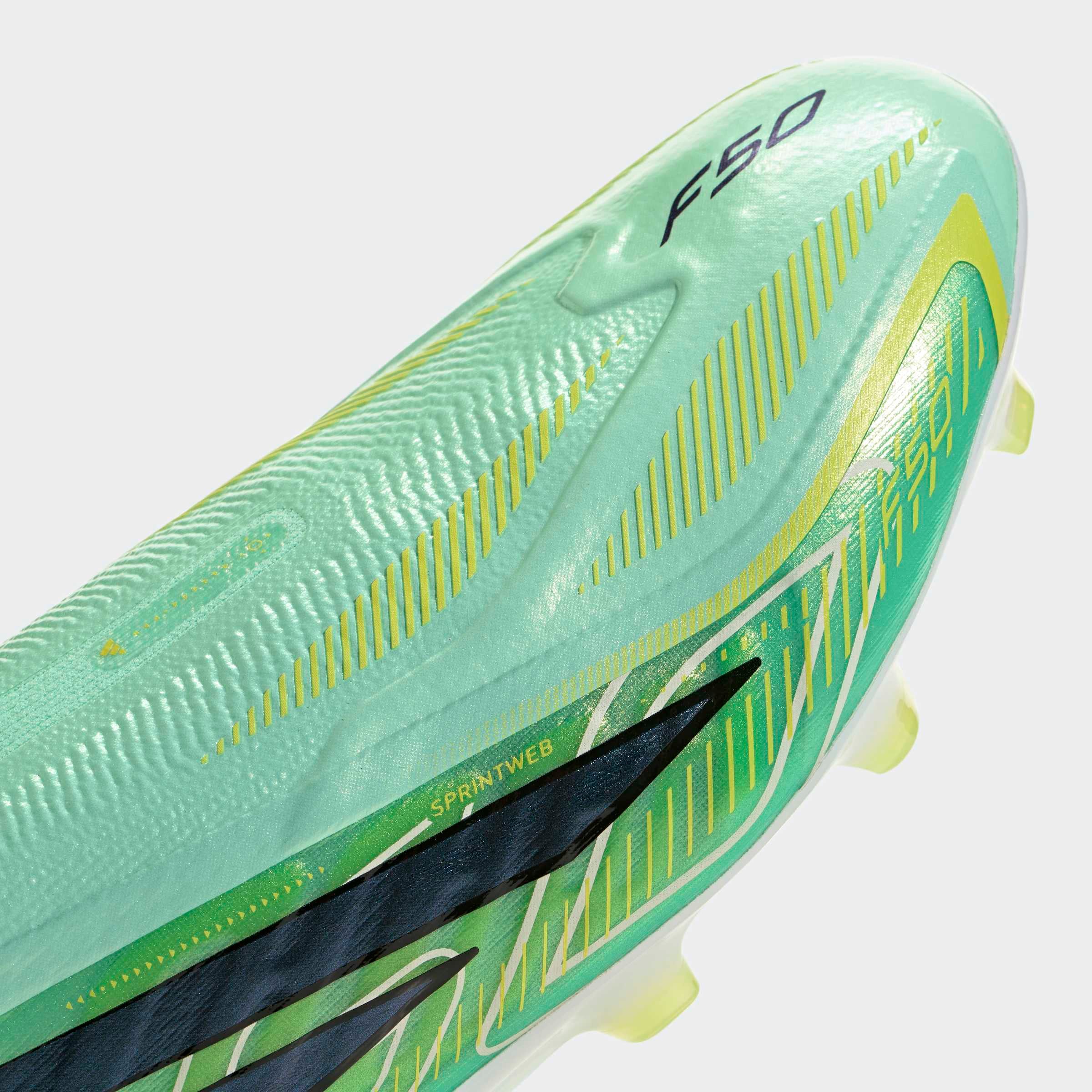 adidas Performance Fussballschuh »F50 HYPERFAST PRO , FESTE BÖDEN, SCHNÜRLOS«  Aussensohle für Rasen und feste Böden