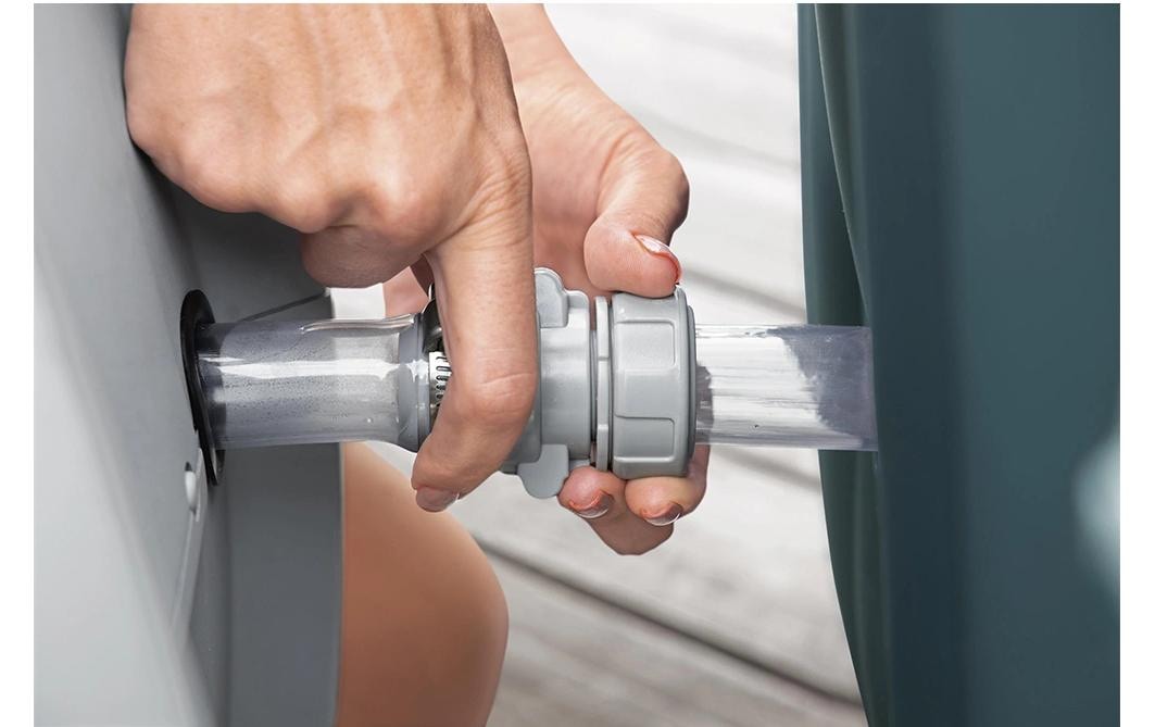 Bestway Whirlpool »Ibiza AirJet« Aufblasbarer, energieeffizienter Whirlpool für vier bis sechs Personen