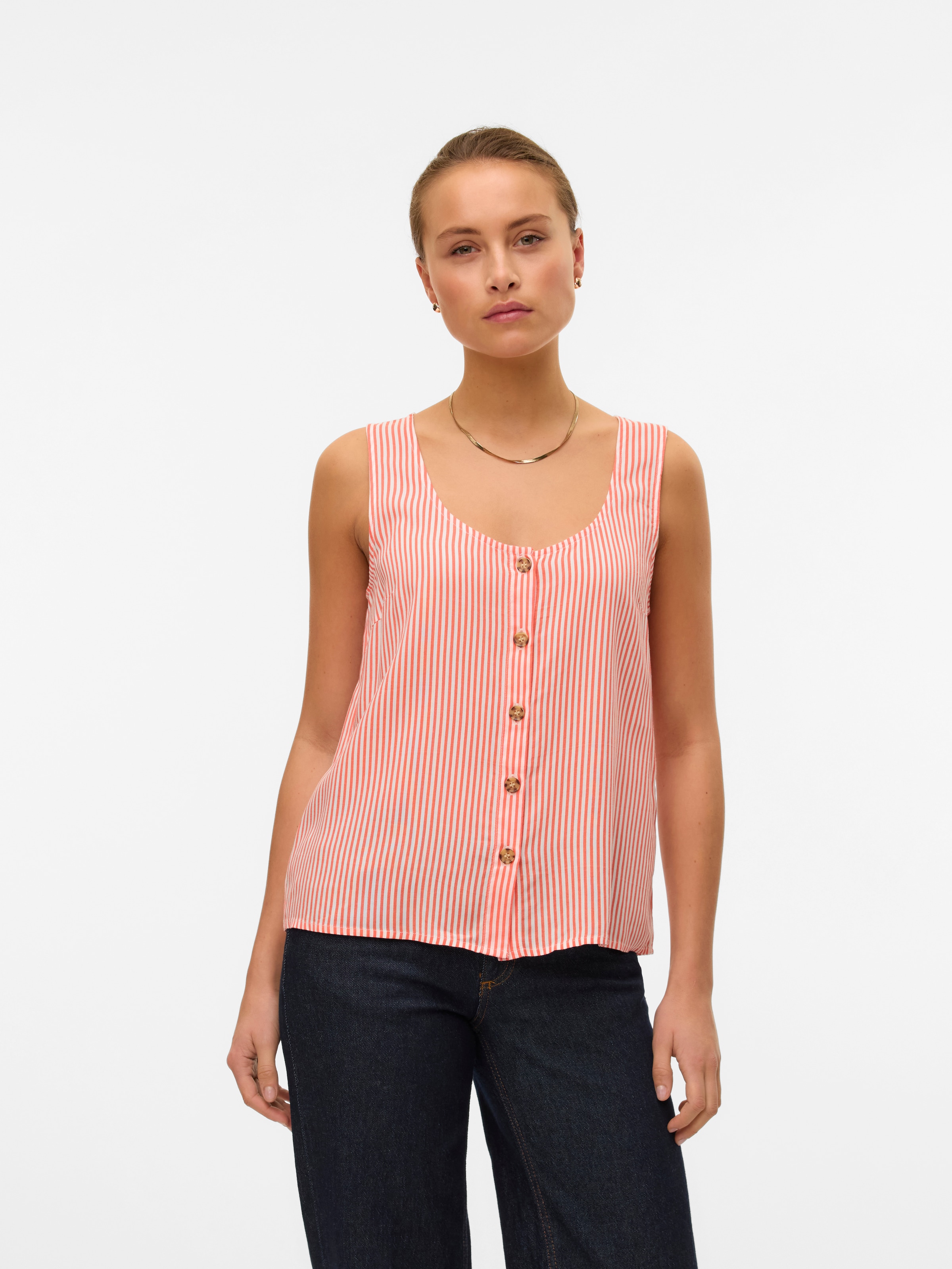 Vero Moda Blusentop »VMBUMPY SL SHIRT WVN GA NOOS«