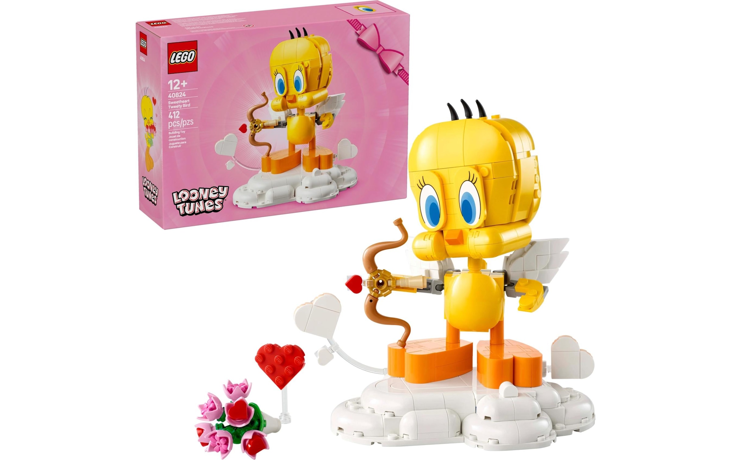LEGO® Konstruktionsspielsteine »Liebesbote Tweety (40824), LEGO Iconic« Made in Europe