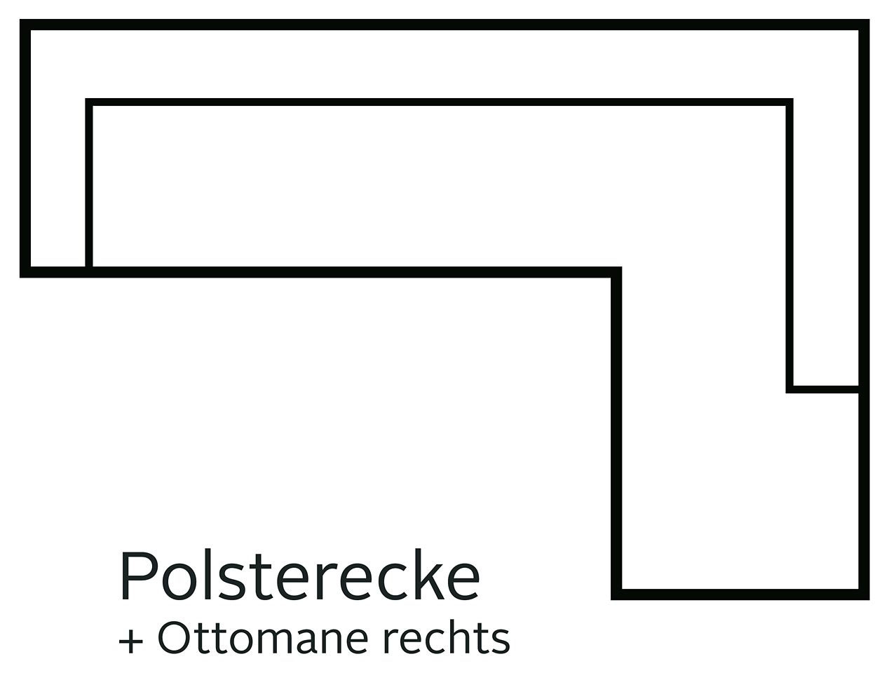 COTTA Ecksofa »Driver L-Form, B: 265 cm« Kopfteilverstellung, optional Bettfunktion & Bettkasten