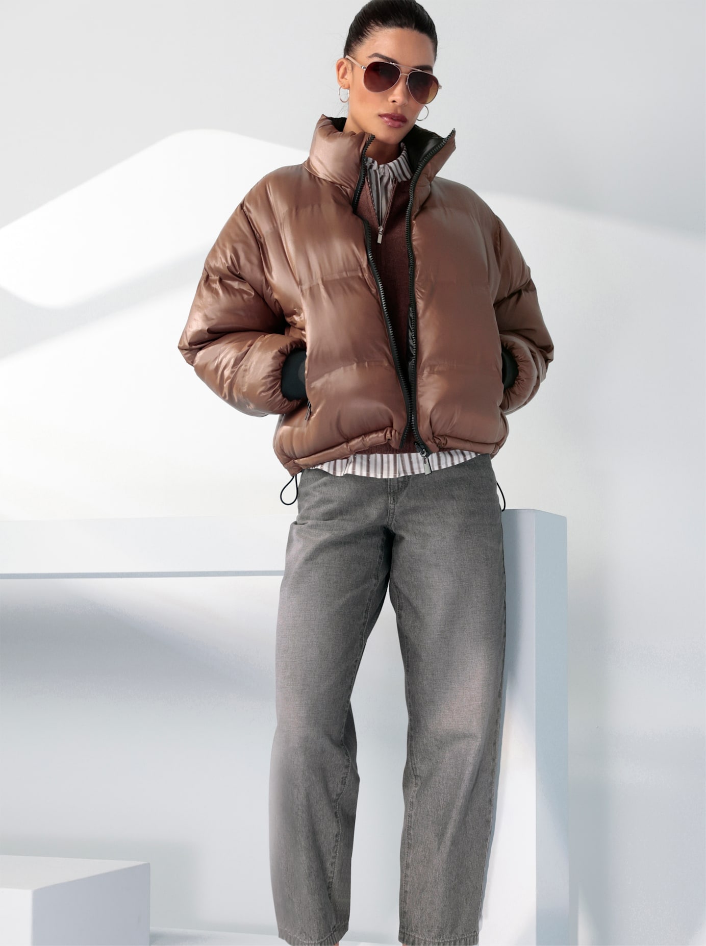 heine Veste réversible sans capuche