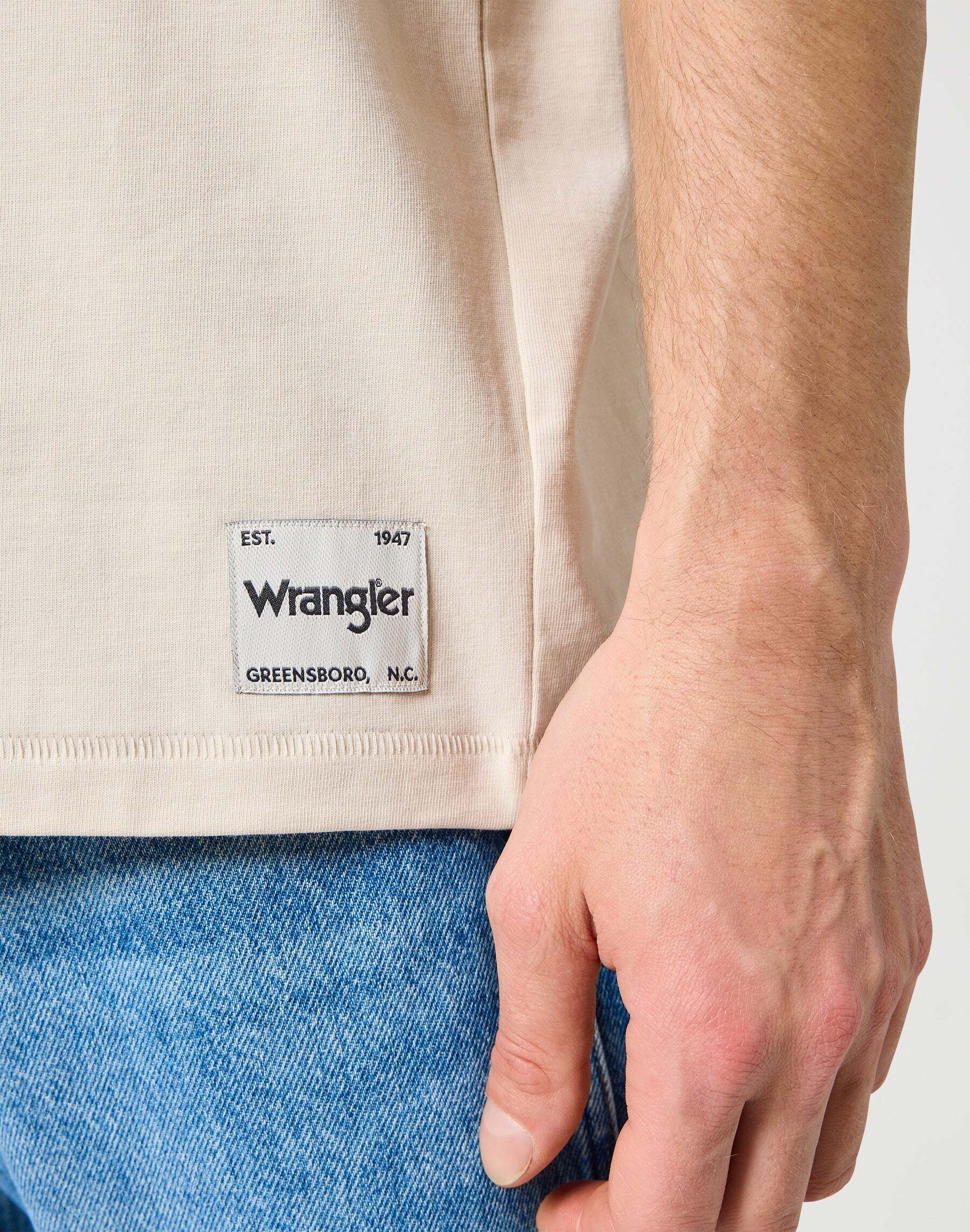 Wrangler T-shirt »WRANGLER T-shirt Shortleeves Solid Tee«