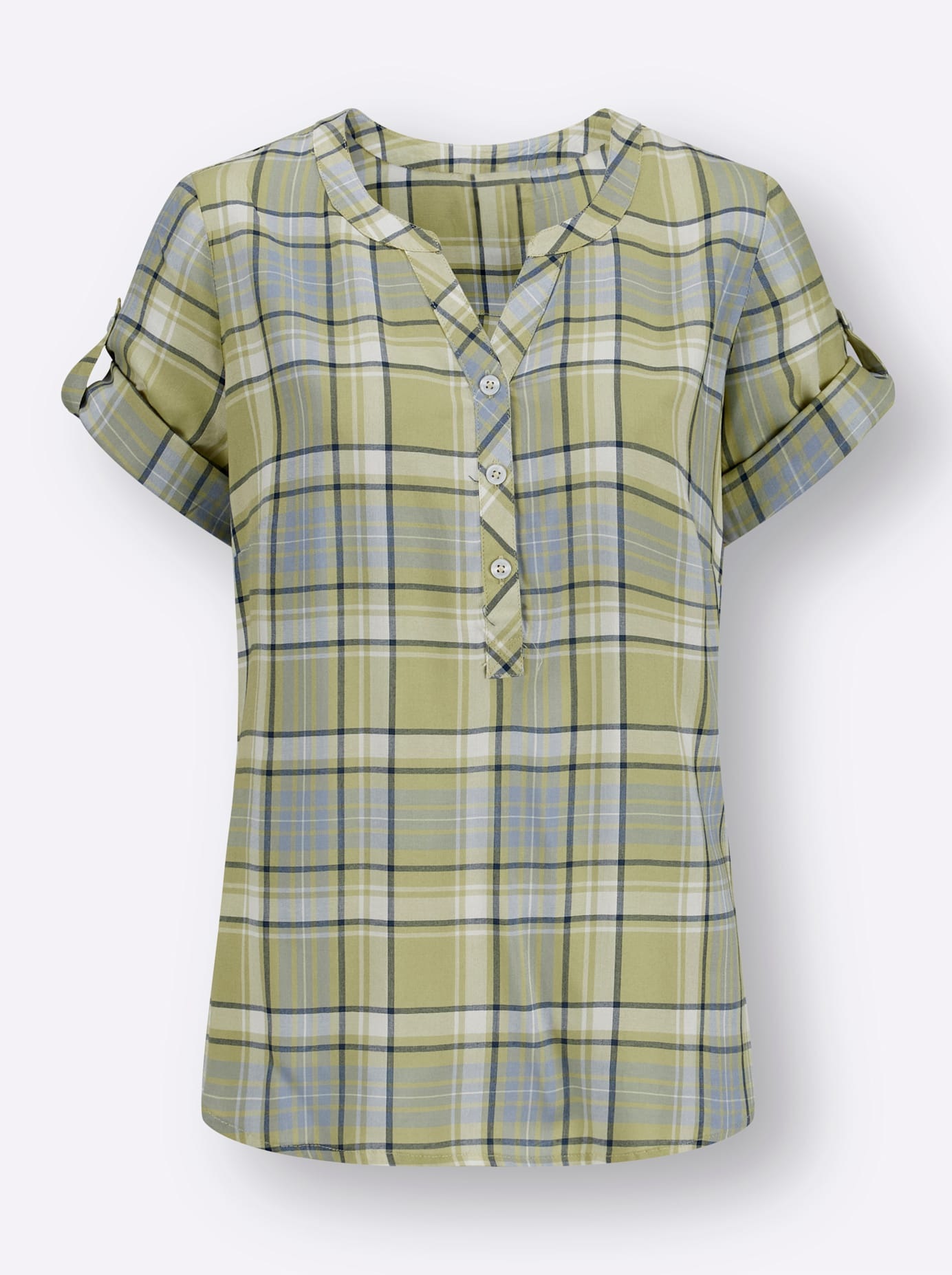 Casual Looks Blouse à carreaux