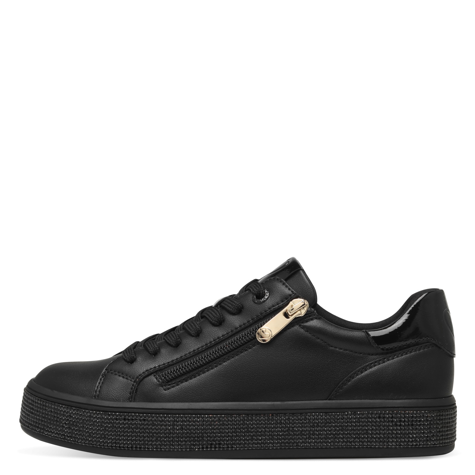 MARCO TOZZI Baskets à plateforme  chaussure de loisirs, chaussure basse, chaussure à lacets en version vegan