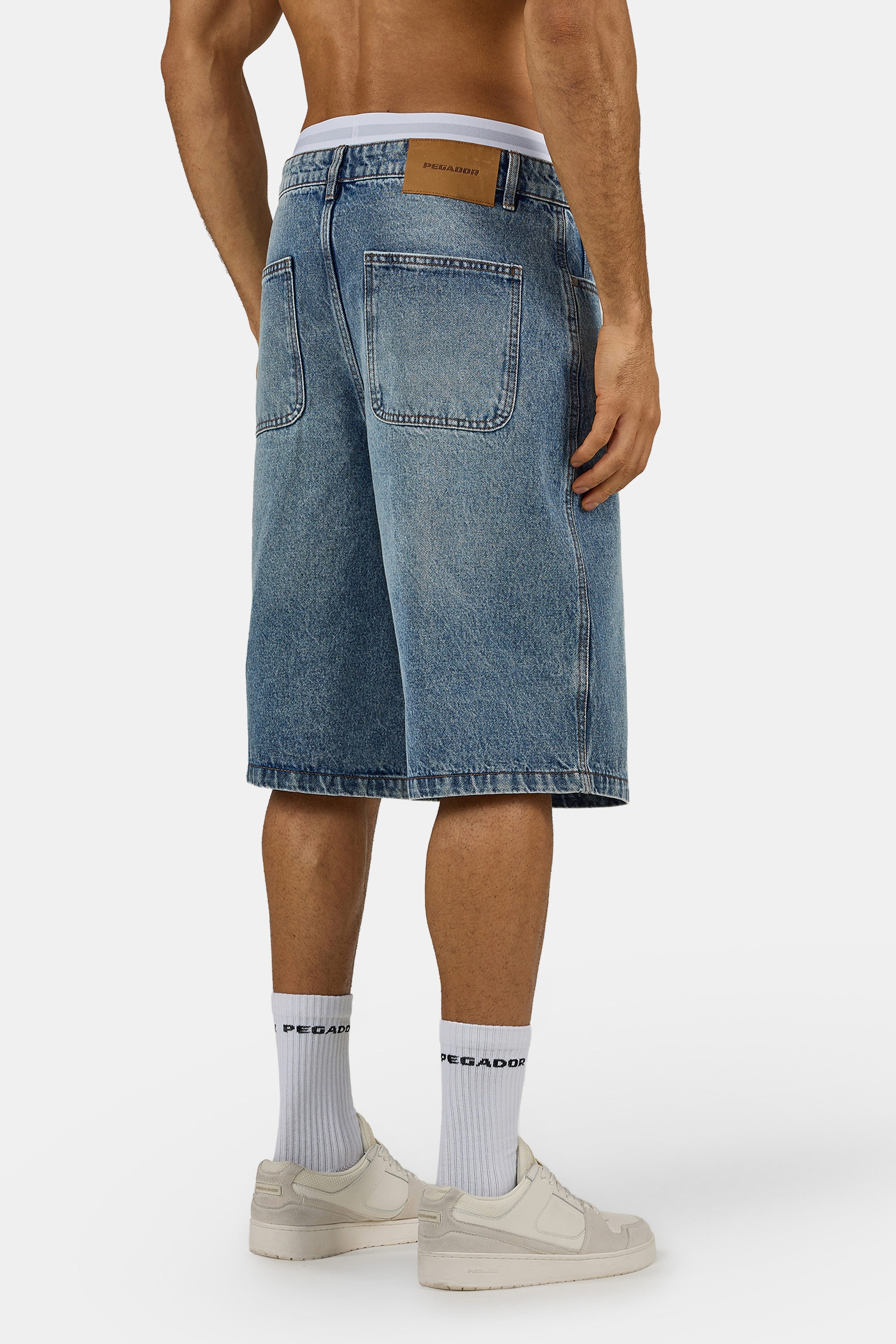 PEGADOR Short en jean »Kolar Jorts« coton, coupe régulière