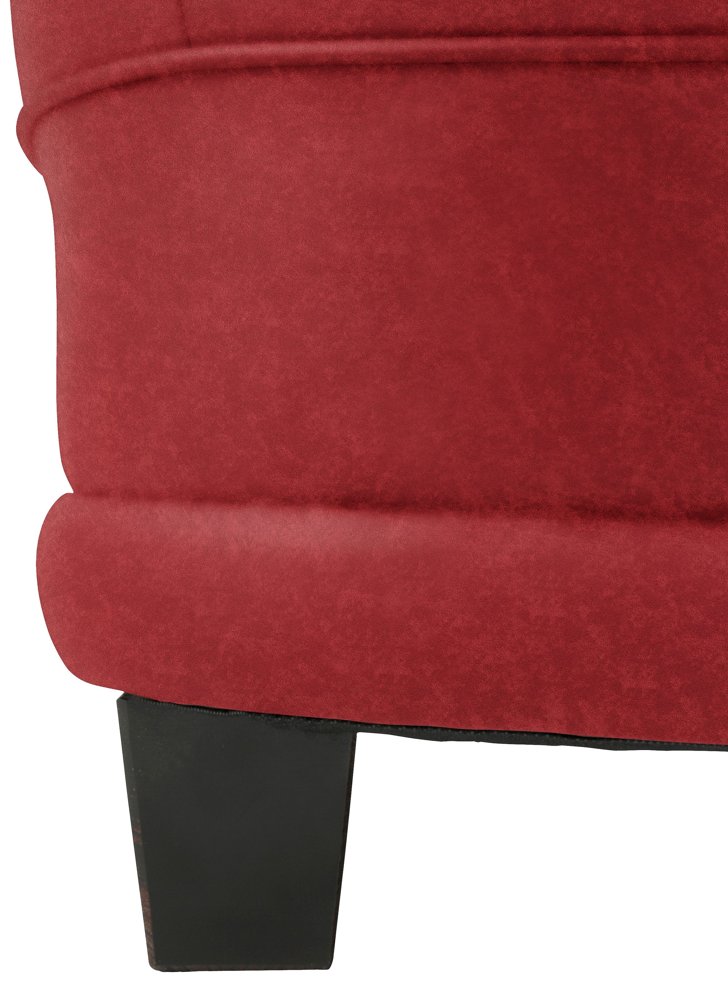 Home affaire Ecksofa »Camelita, Landhaus Sofa, 2 Varianten: Recamiere- oder Ottomane, L-Form« wahlweise mit Bettfunktion