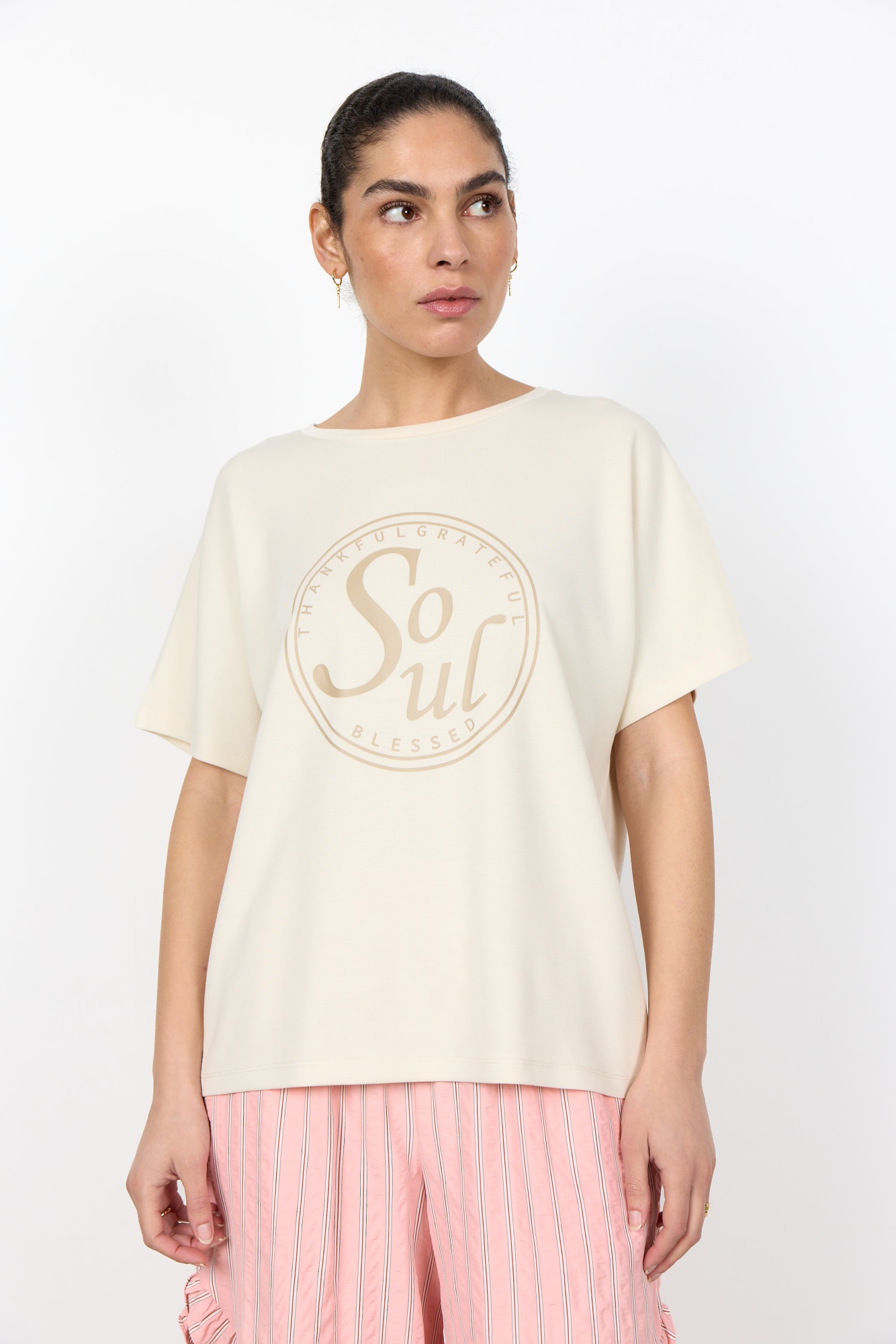 soyaconcept T-shirt à manches courtes »SC-BANU 301« mélange de viscose