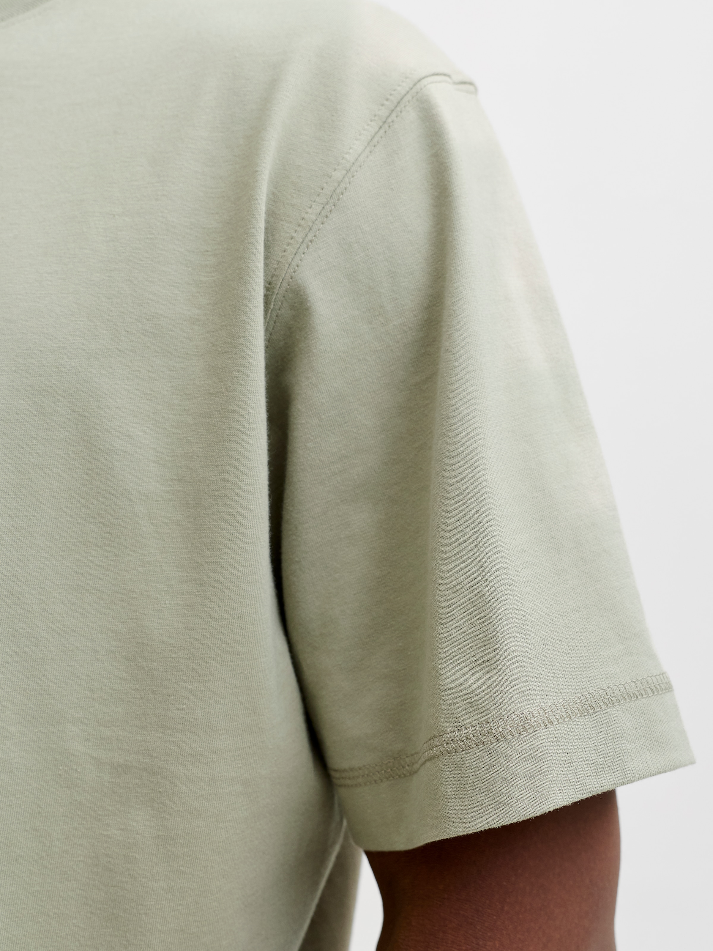 Jack & Jones Kurzarmshirt »JORNORREBRO EMB TEE SS CREW NECK NOOS« mit Logo Print