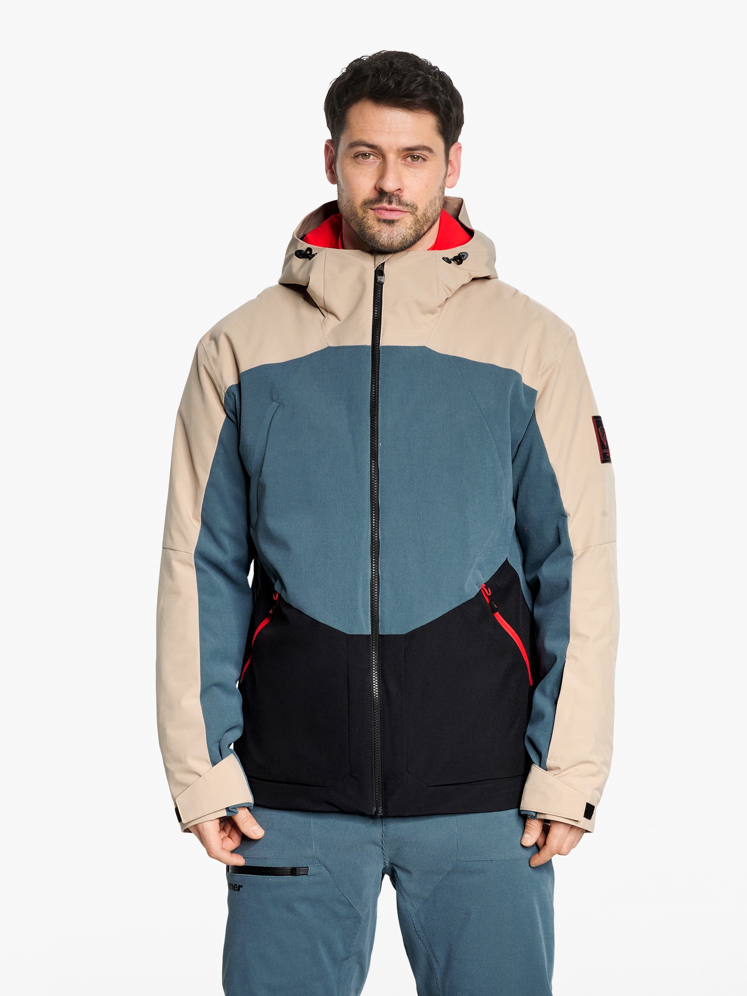 Ziener Veste de ski »TOBIN-Z AQUASHIELD® HERREN« imperméable, coupe-vent, respirant, élastique, capuche