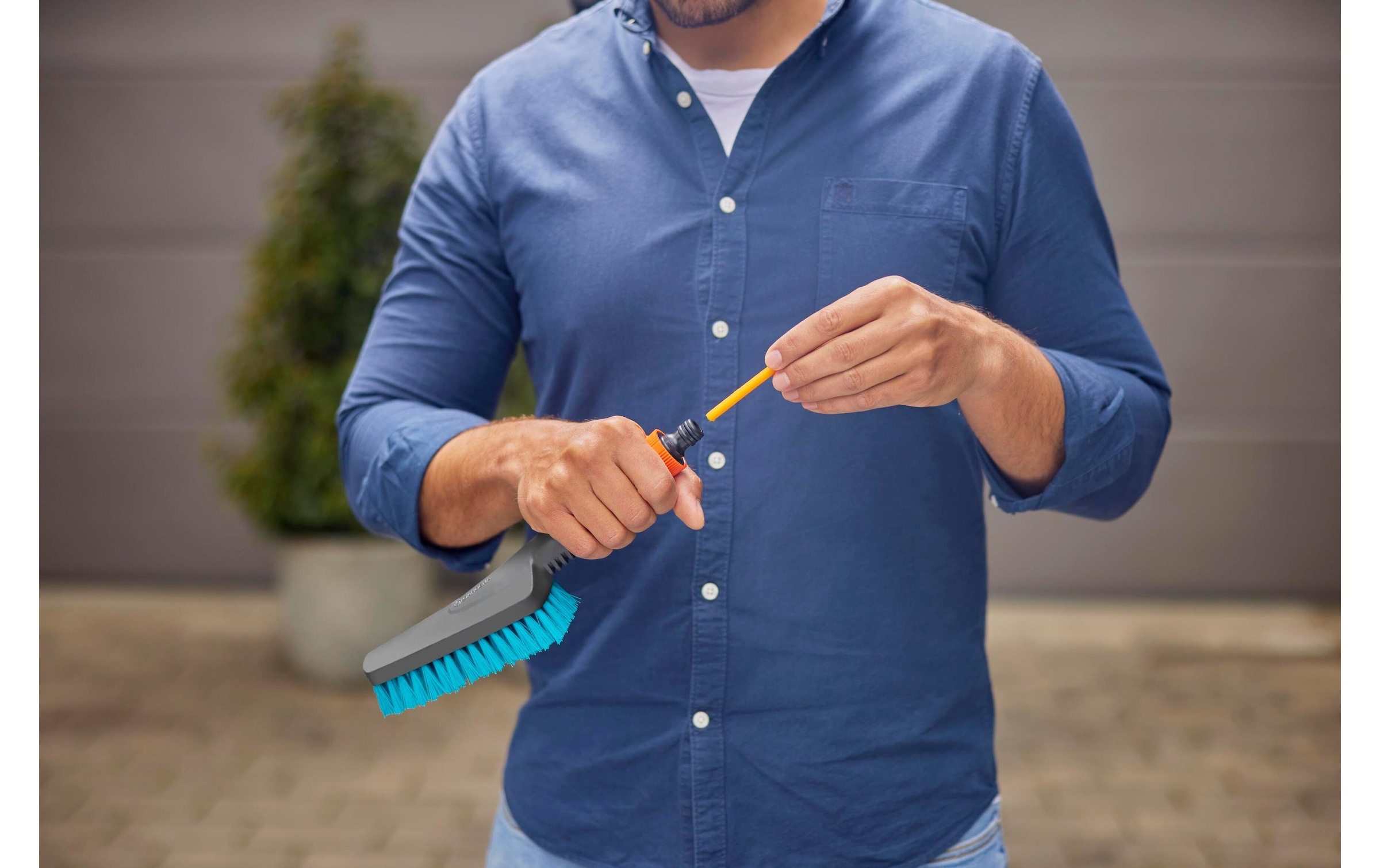 GARDENA Gartenpflege-Set »Handbürste S hard« ()