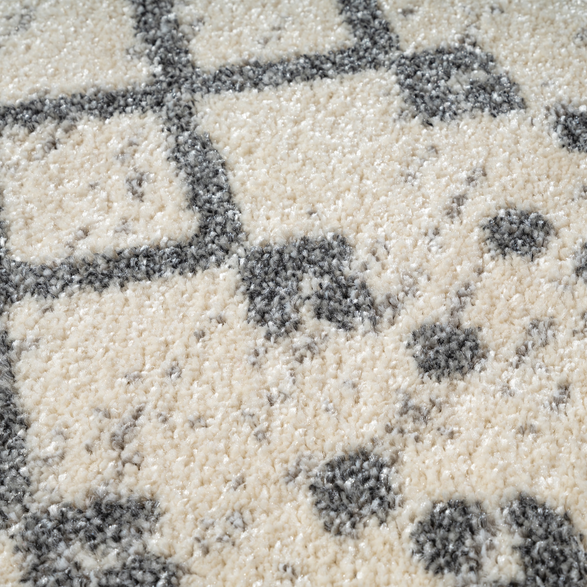 Sanat »Boho 8203  , auch als Läufer und in Rund« rund 10 mm Höhe Kurzflor, robust, Boho, Scandic, für Fussbodenheizung geeignet