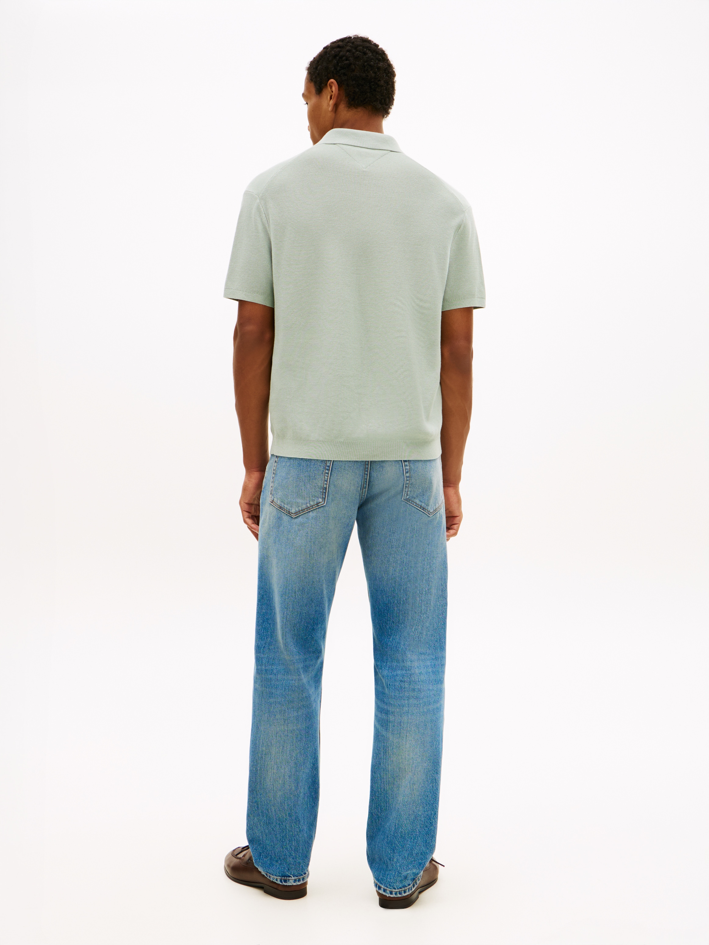 Tommy Hilfiger Polokragenpullover »COOL TOUCH STRUCTURE« Regular fit mit Polokragen