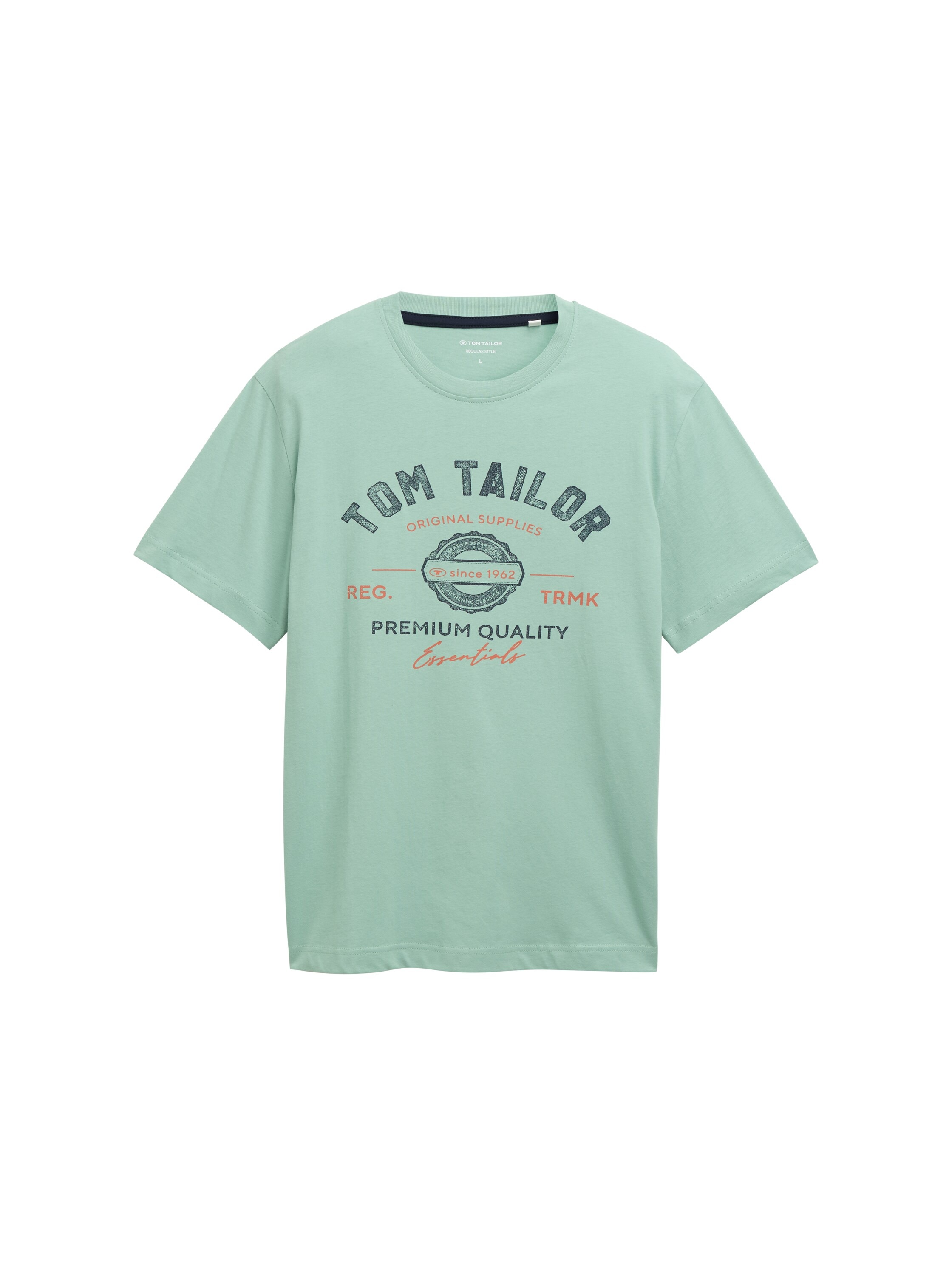 TOM TAILOR T-Shirt mit grossem Logofrontprint