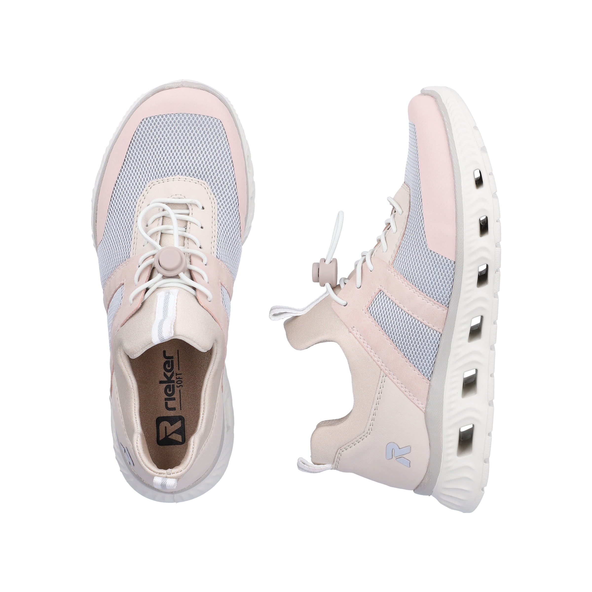 RIEKER Sport Baskets slip-on  Chaussure de sport, chaussure basse, chaussure de loisirs en fabrication vegan