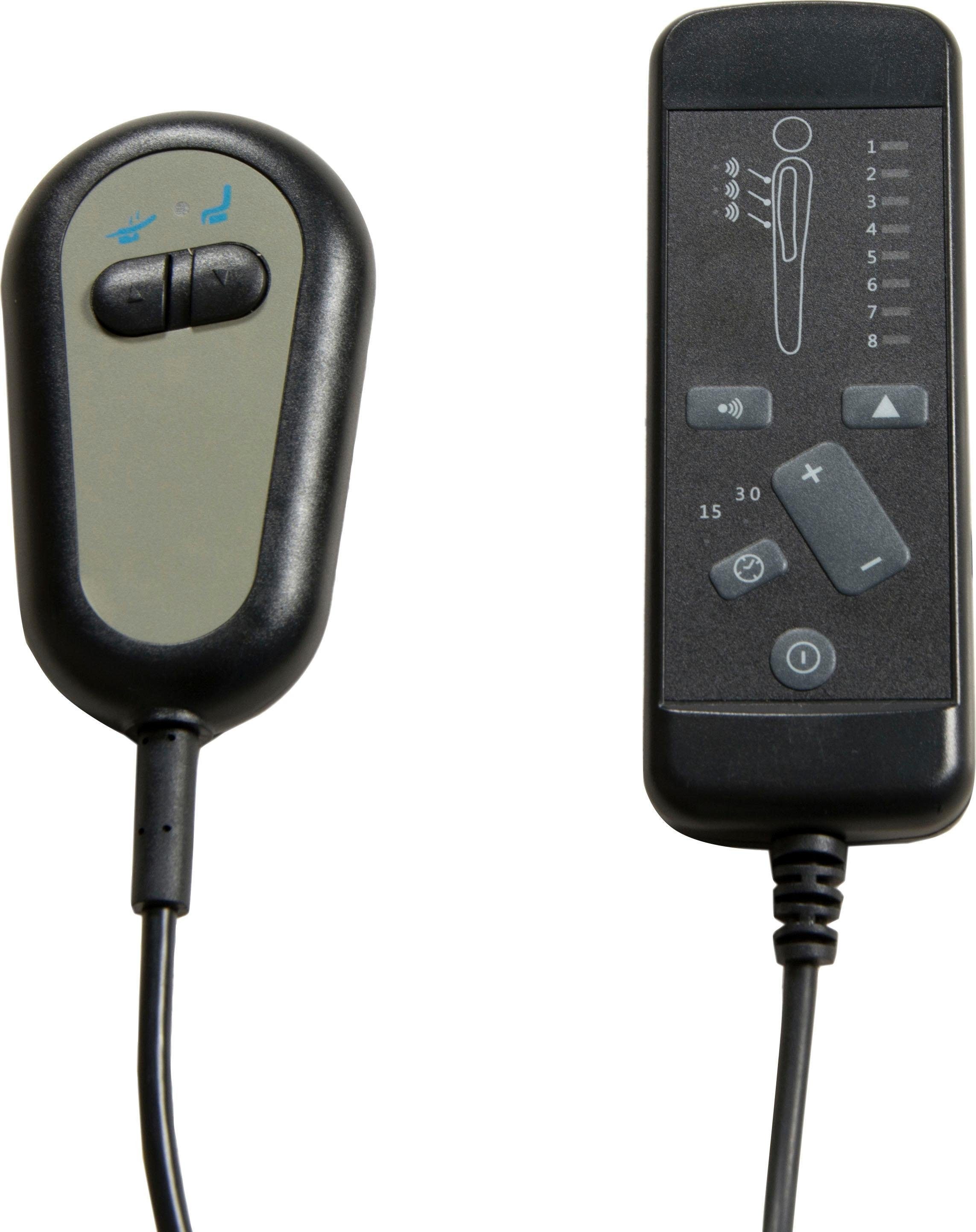 Duo Collection Massagesessel »Cadillac mit Massagefunktion, elektrischer Aufstehhilfe« Relaxfunktion und Taschenfederkern mit Stahlwellenunterfederung