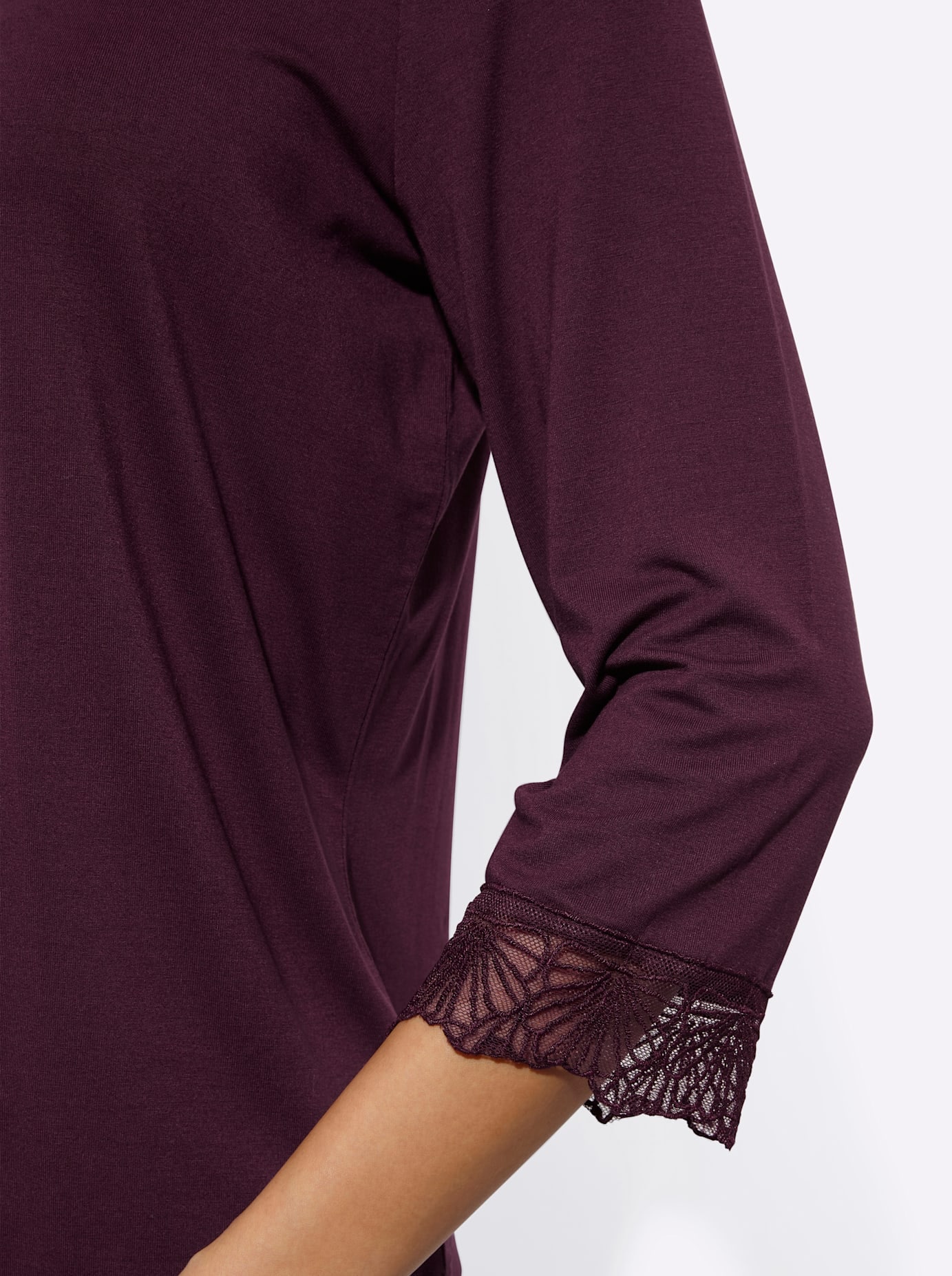 creation L T-shirt à manches 3/4 »Modal-Shirt« 1