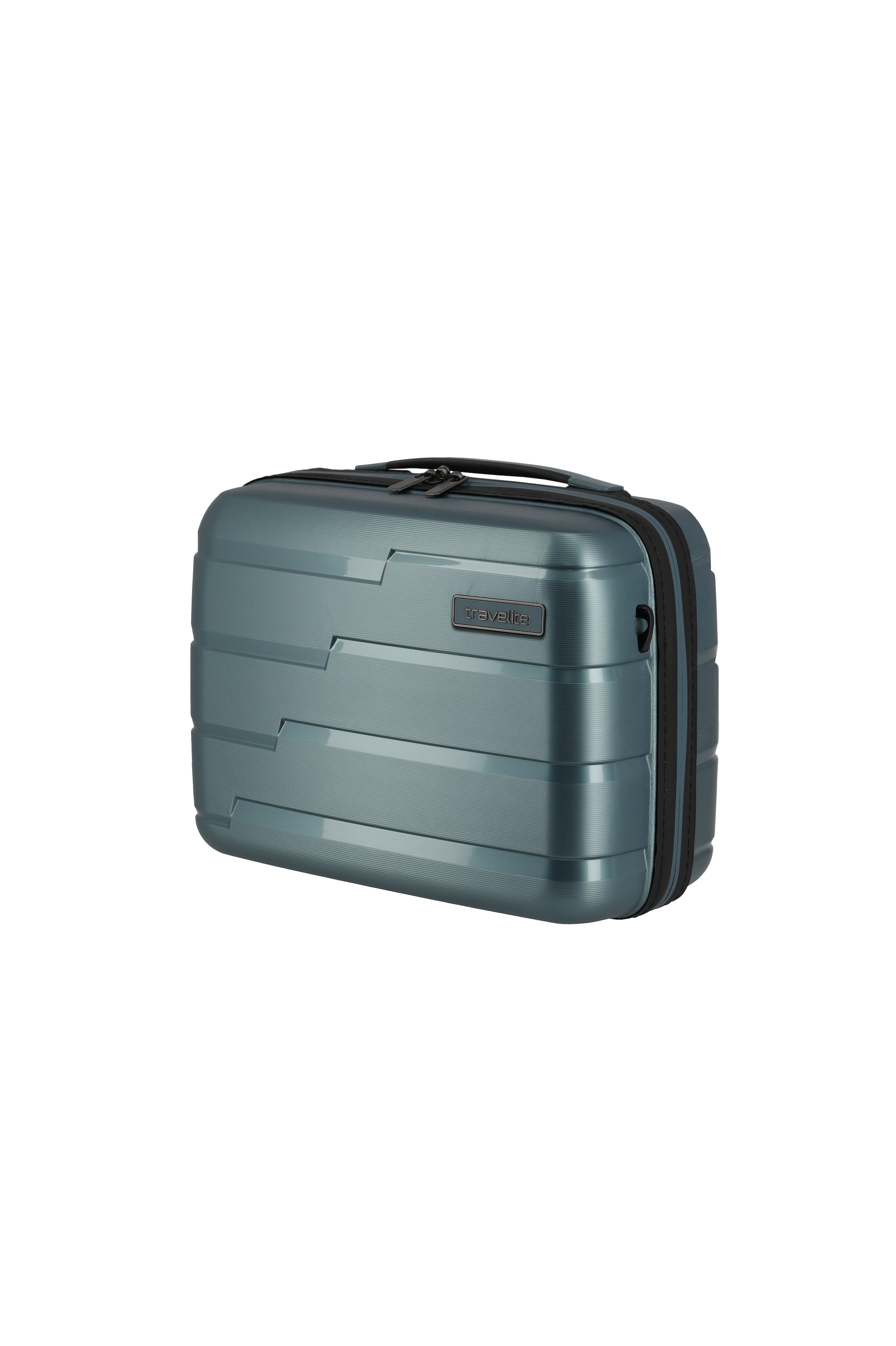 travelite Trousse de beauté »AIR BASE Kosmetikkoffer Hartschale« avec serrure TSA et fonction d’emboîtement – robuste et léger