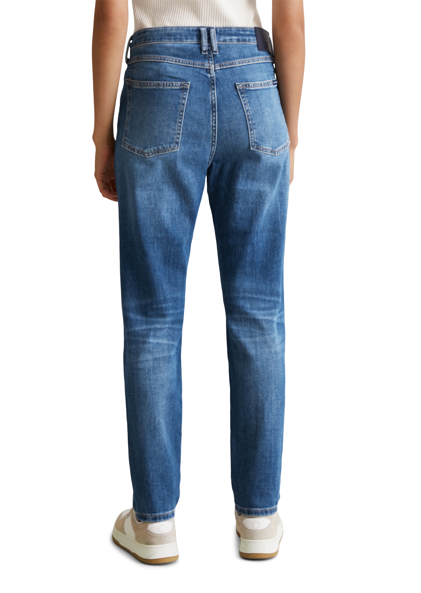 Marc O'Polo DENIM Boyfriend-Jeans »Freja« in heller Waschung