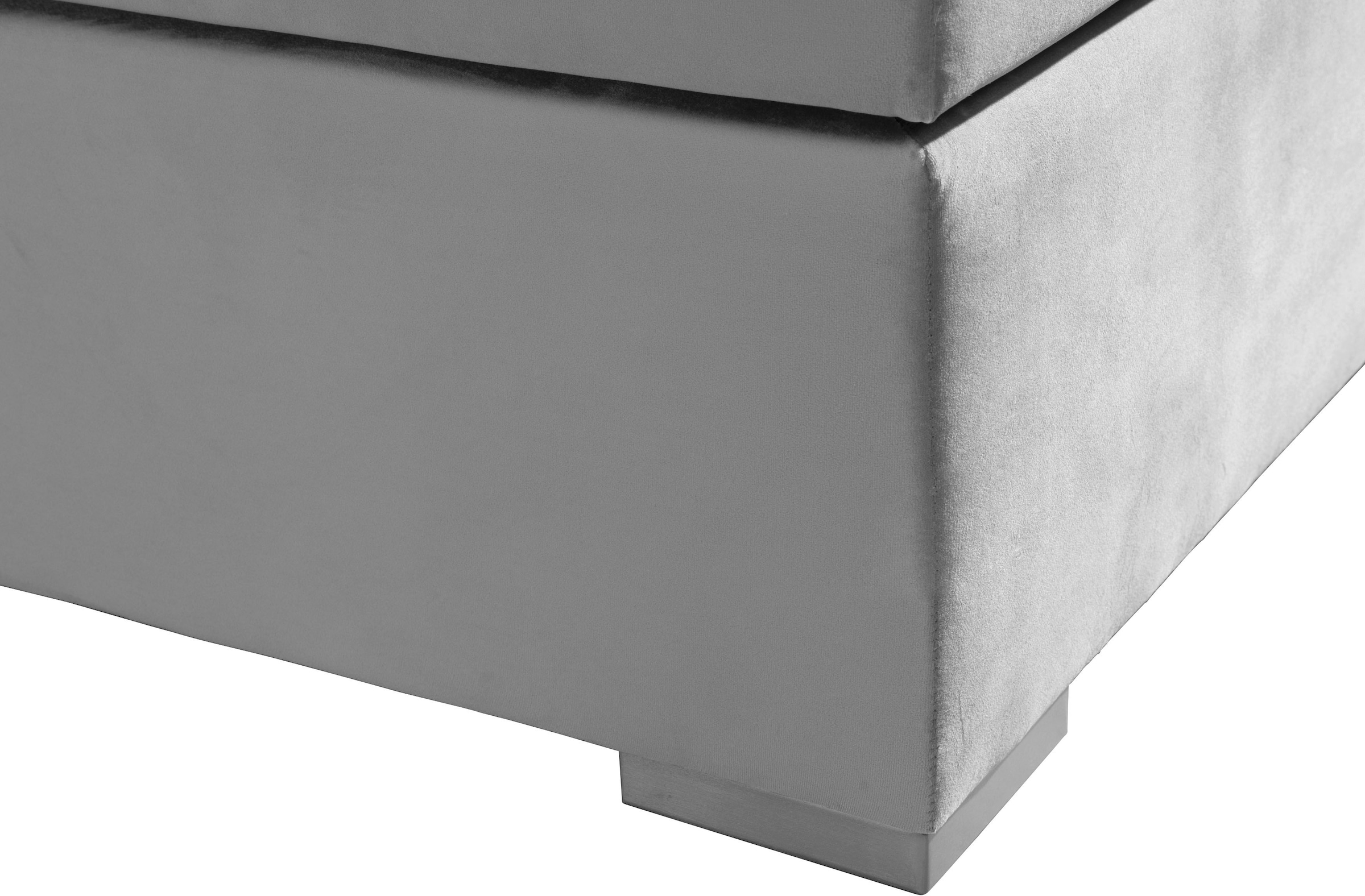 Home affaire Boxspringbett »Chalon, in verschiedenen Breiten« inkl. Topper, wahlweise in H2, H3 oder H4 erhältlich