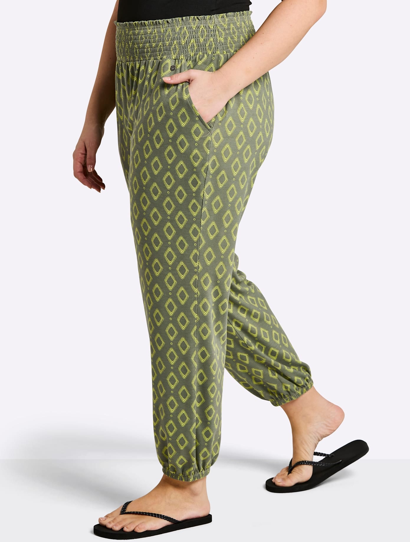 Sheego Pantalon à enfiler