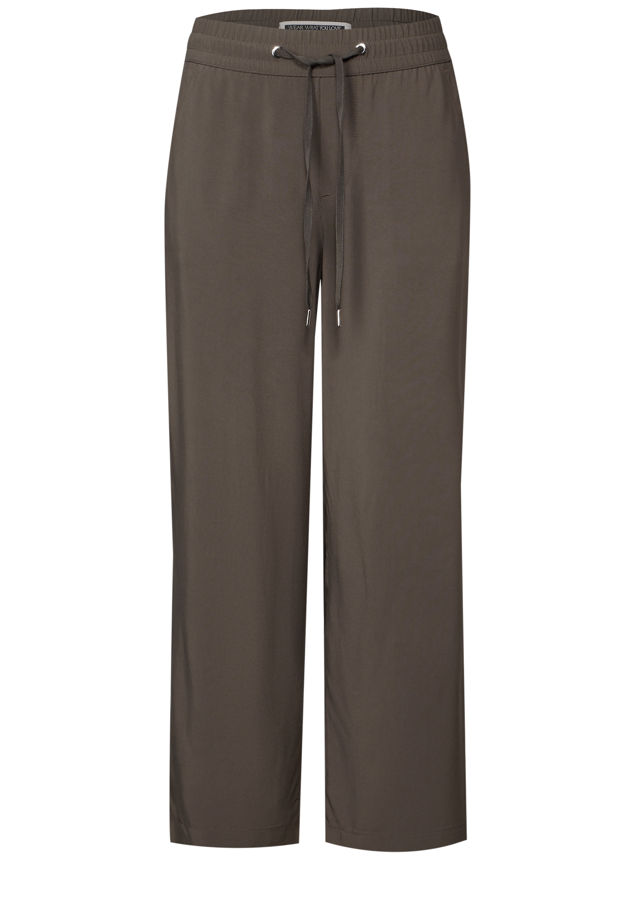 STREET ONE Stoffhose »Style Emee«  Sommerhose mit elastischem Bund mit Tunnelzug