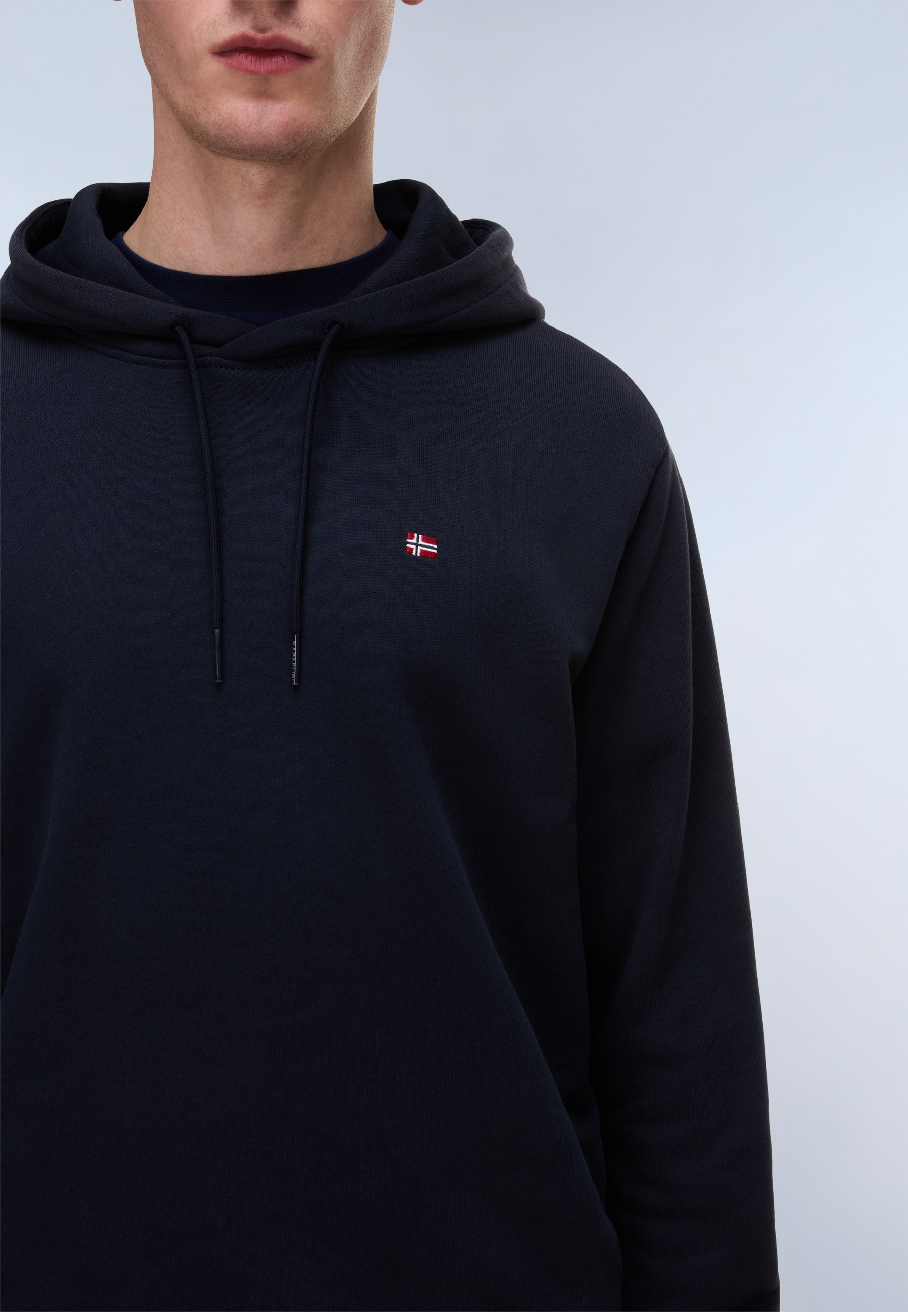 Napapijri Kapuzensweatshirt , mit Langarm-Design, aus Baumwolle
