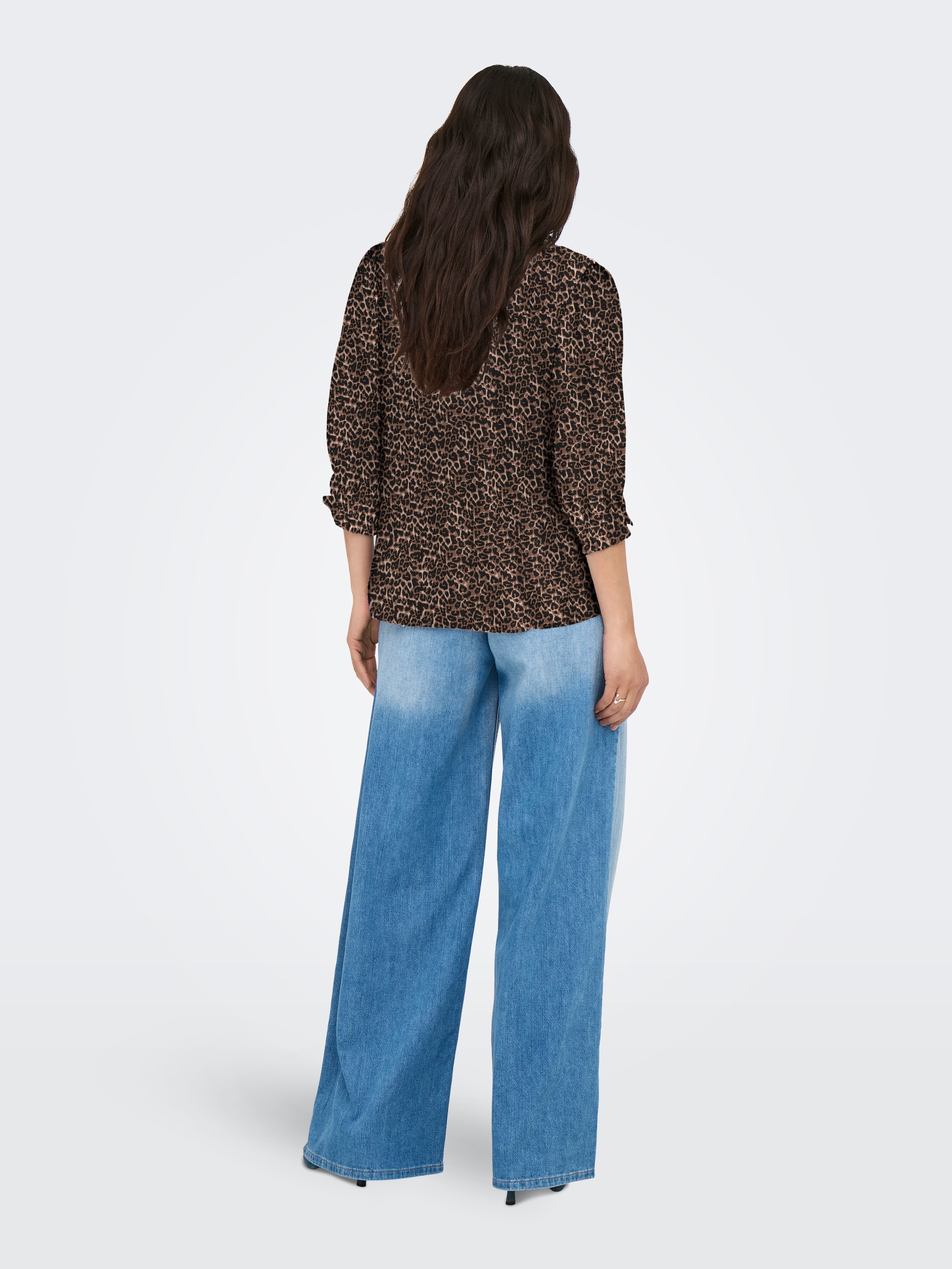 ONLY Kurzarmbluse »ONLRAYA 3/4 SHIRT WVN NOOS«