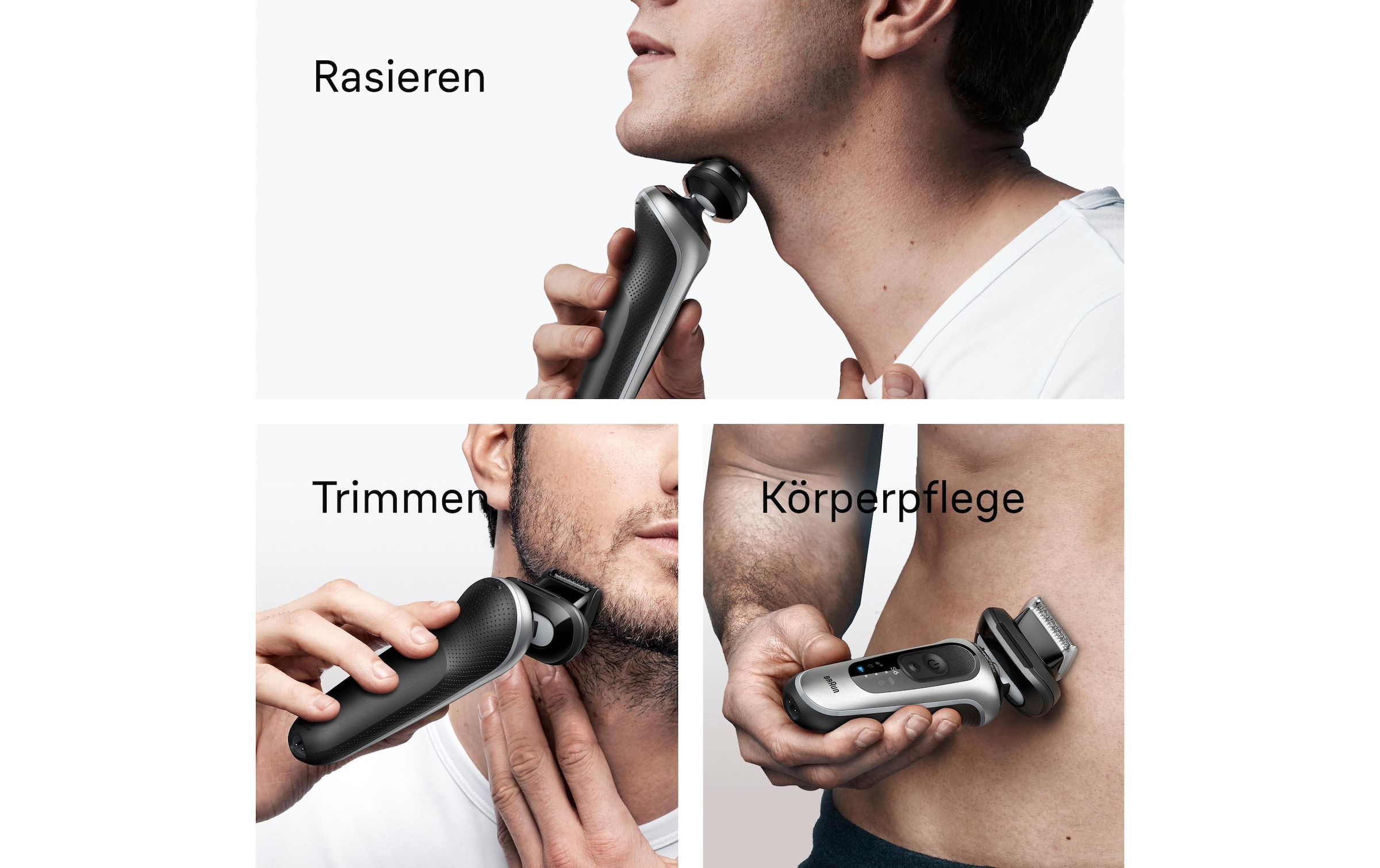Braun Épilateur électrique pour le visage »Series 6 62-S7650cc« Reinigungsstation