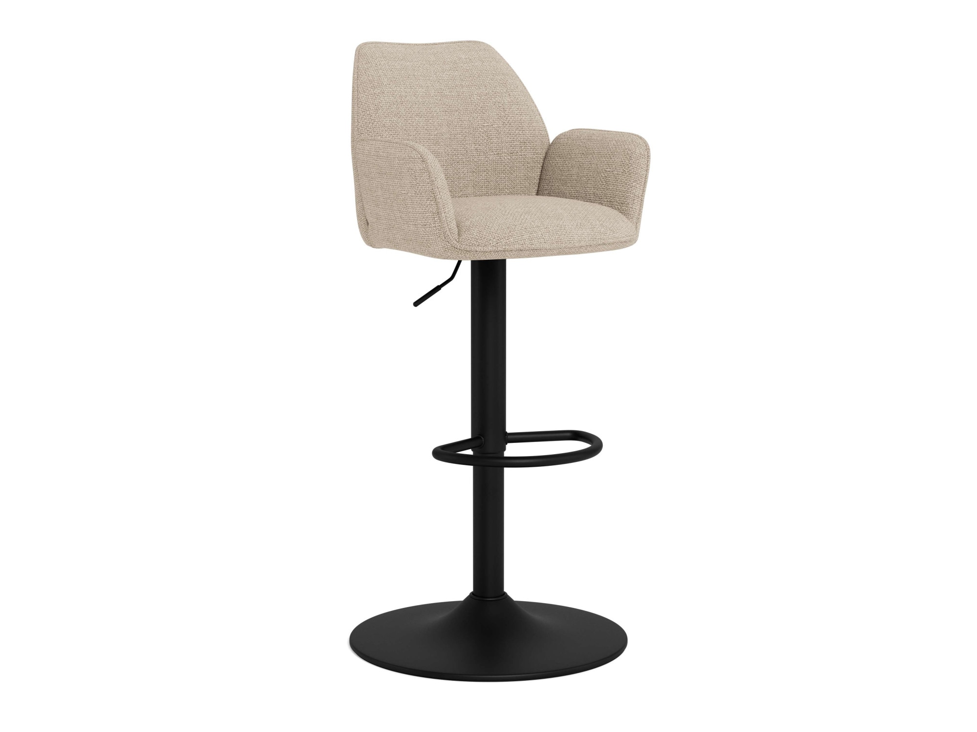 ACTONA GROUP Tabouret de bar »Glenda, Hocker, Barstuhl« 1, 1 cuis tlg. rembourrage tissu, accoudoirs, vérin à gaz, fonction pivotante, FSC™