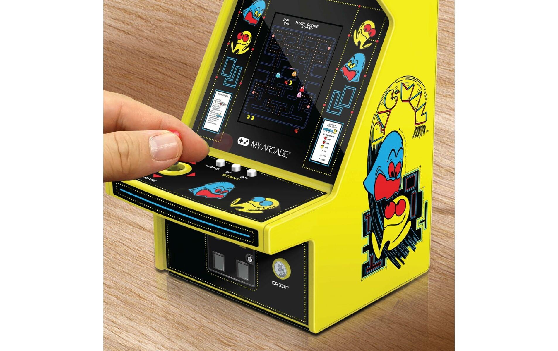 MYARCADE Spielekonsole »Micro Player Pro Pac-Man«
