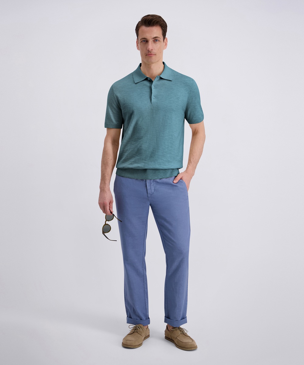 Pierre Cardin Poloshirt »Polo Strick« Regular Fit, Kurzarm, 3-Knopf-Form