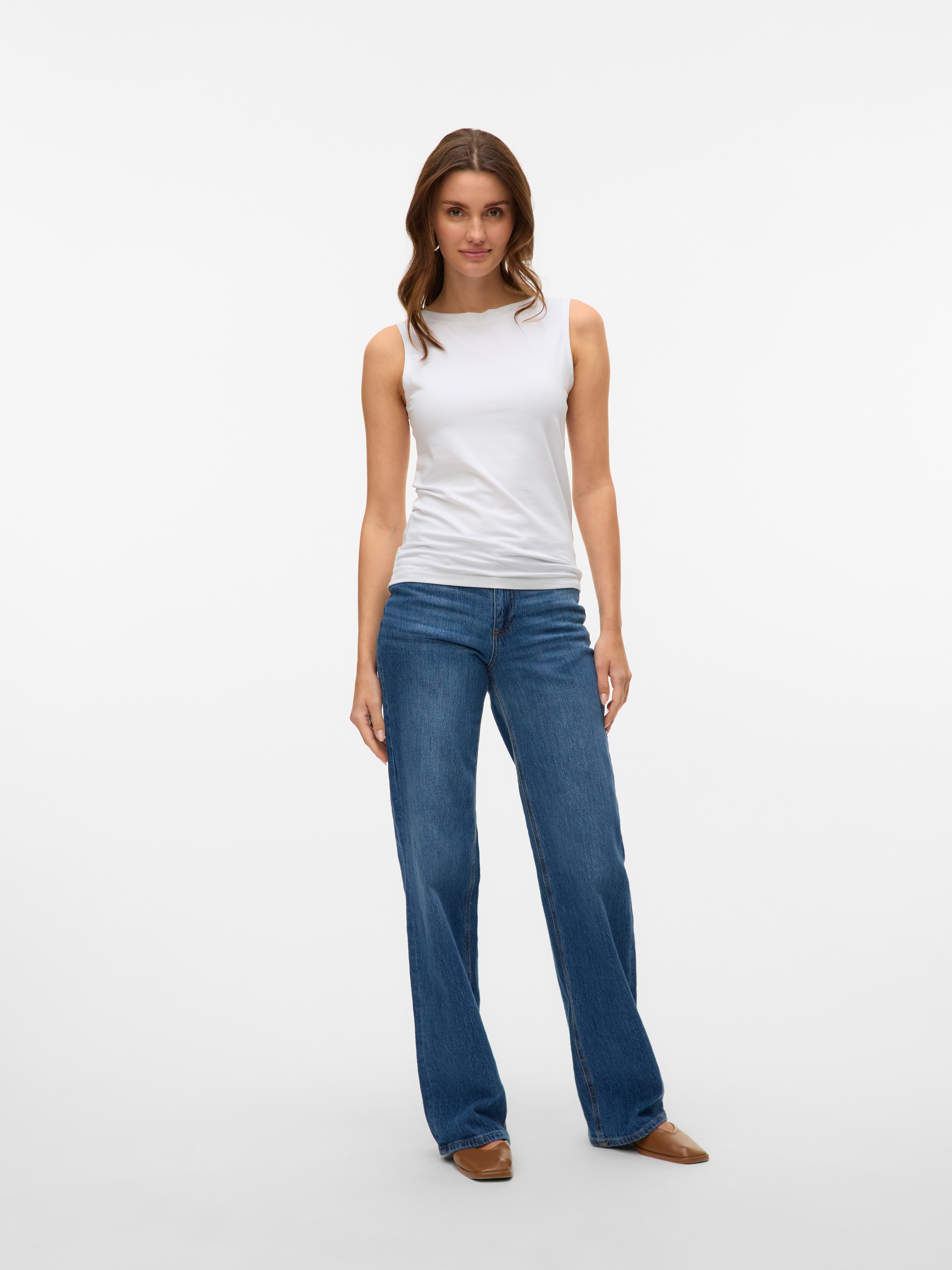 Vero Moda Shirttop »VMPANDA MODAL SL TOP JRS NOOS«