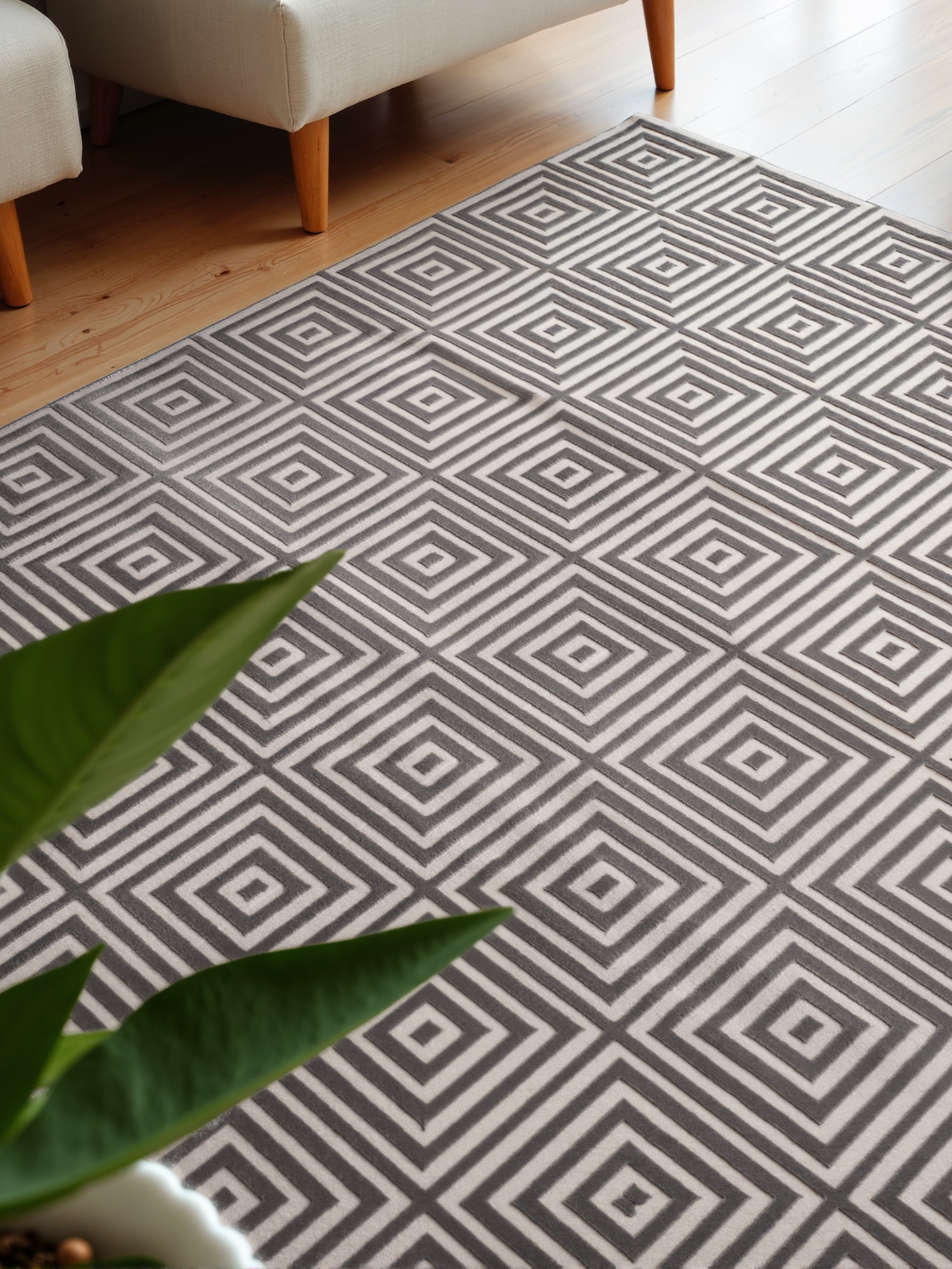 ELLE DECORATION Designteppich »Tourmaline« rechteckig 9 mm Höhe Wohnzimmer, Schlafzimmer, Läufer, Hoch-Tief Effekt, Flur, Glanz