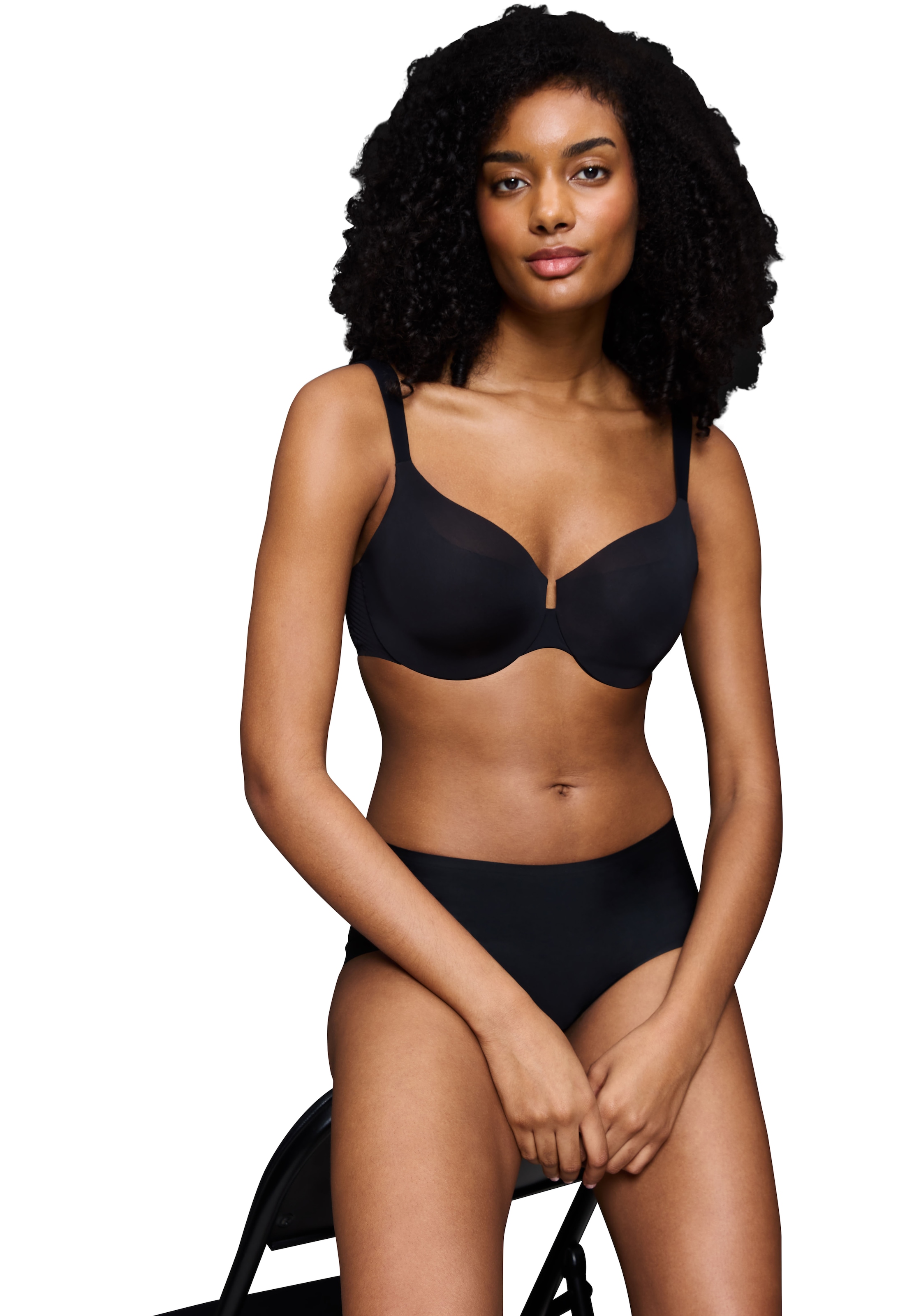 Triumph Minimizer-BH »Body Make-Up Illusion Curve« verkleinert die Brust optisch, breite Träger, formend, weich