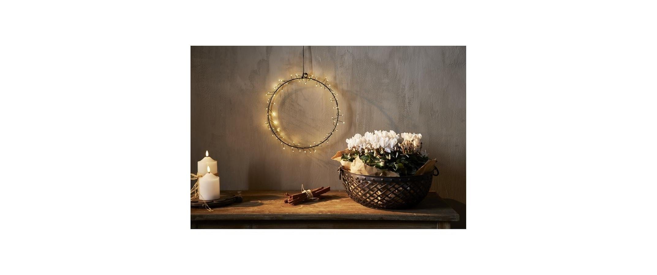   Dekohänger »LED-Weihnachtskranz«