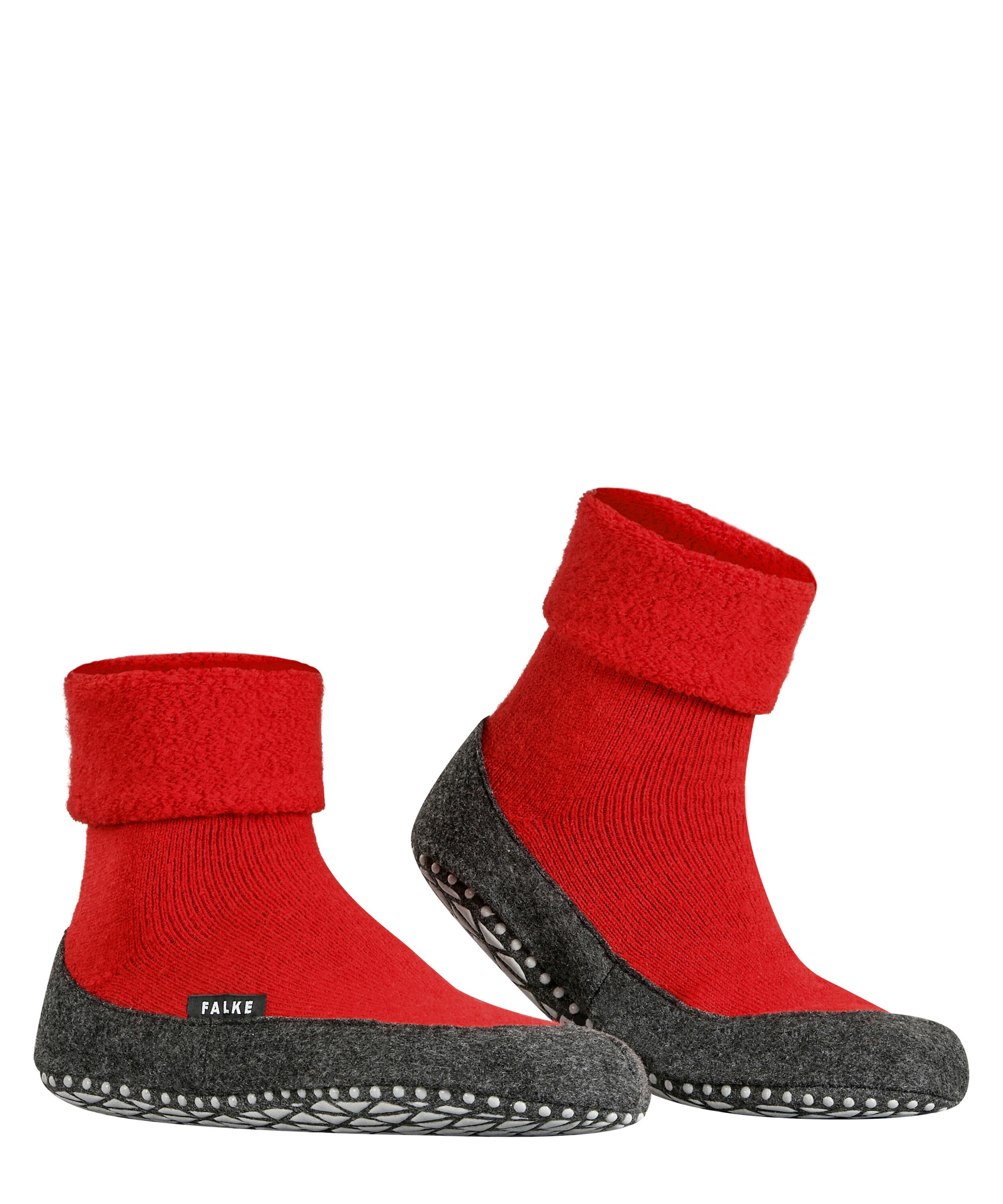 FALKE Haussocken »Cosyshoe« mit Merinowolle & rutschhemmender Sohle, atmungsaktiv