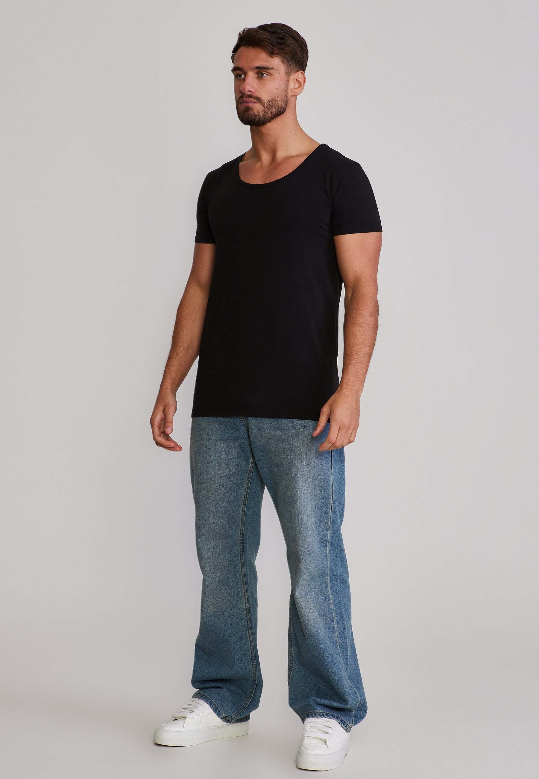 Siksilk T-shirt »Siksilk T-Shirt Scoop Neck«