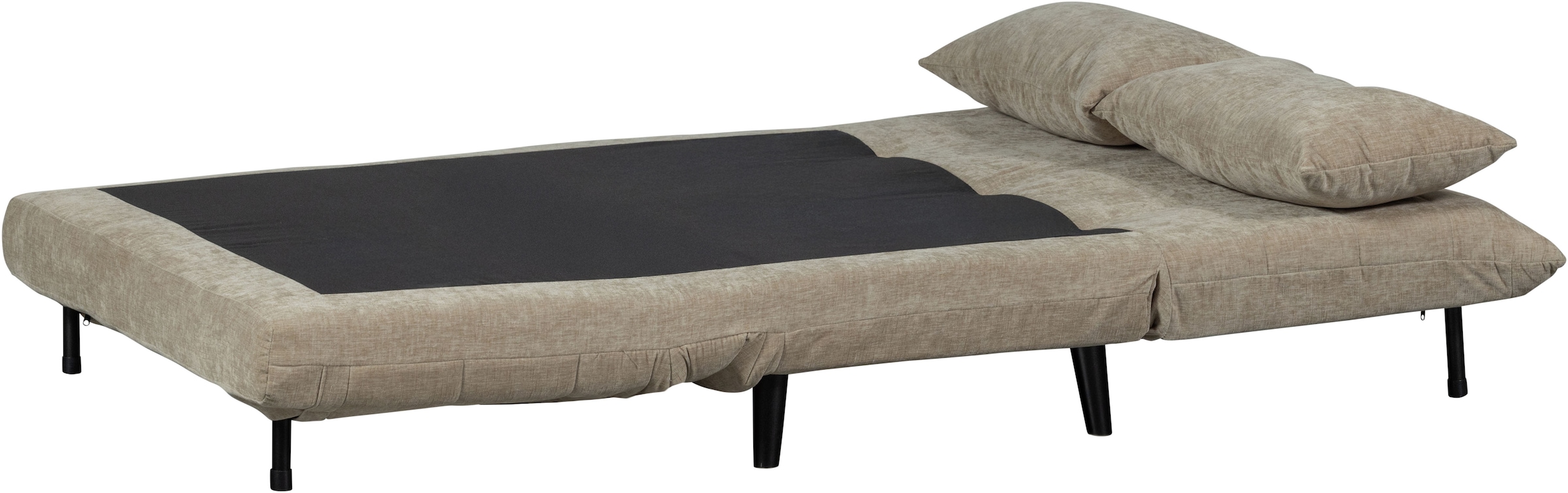 WOOOD Schlafsofa »Xem Chenille-Bezug gewebt mit Schlaffunktion, H 80 x B 122 x D 92 cm« Liegefläche 188 cm, Tragkraft 140 kg, Maximale Verschleissfestigkeit
