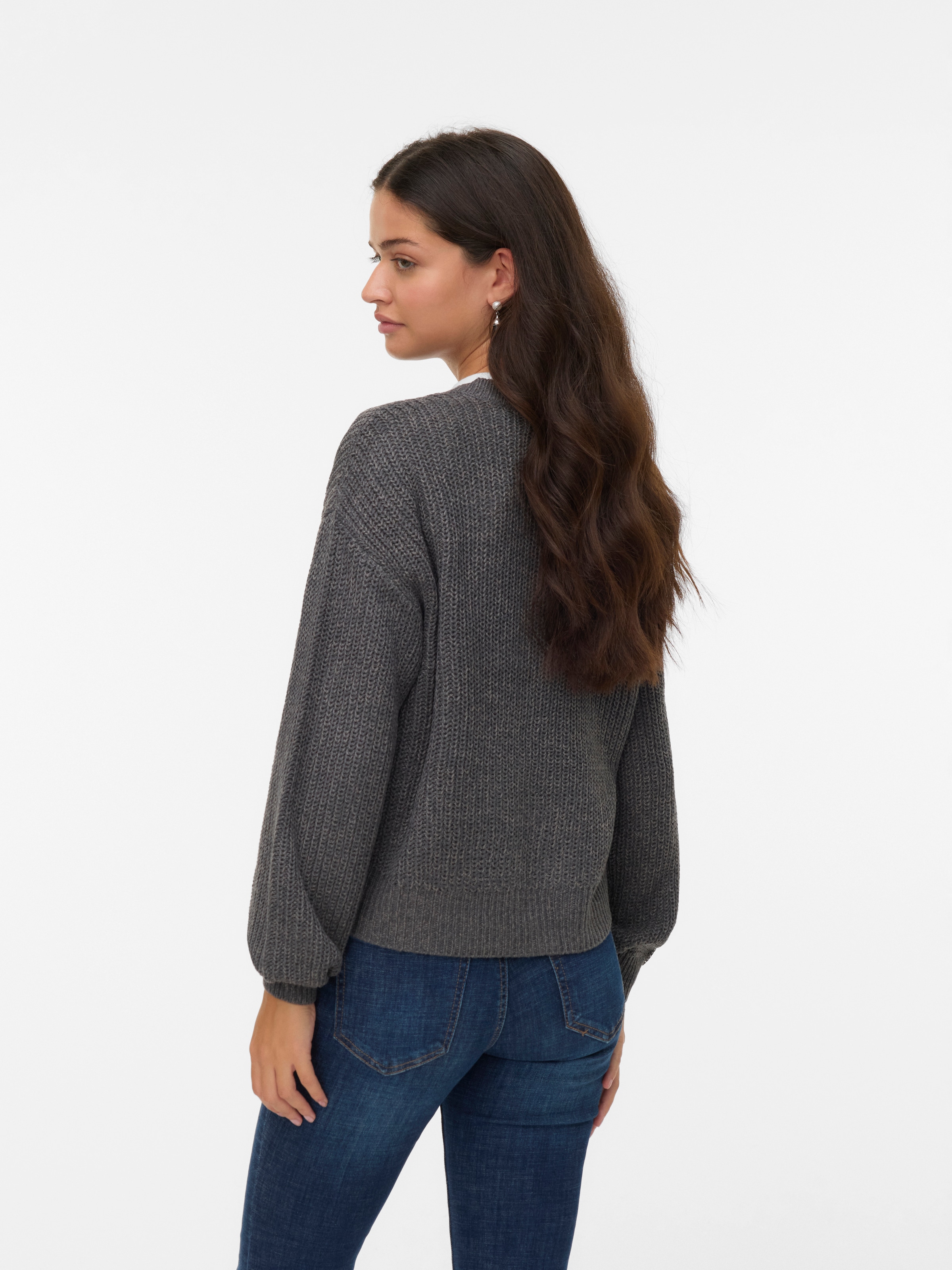Vero Moda Veste en tricot »VMLEA LS O-NECK CARDIGAN NOOS«