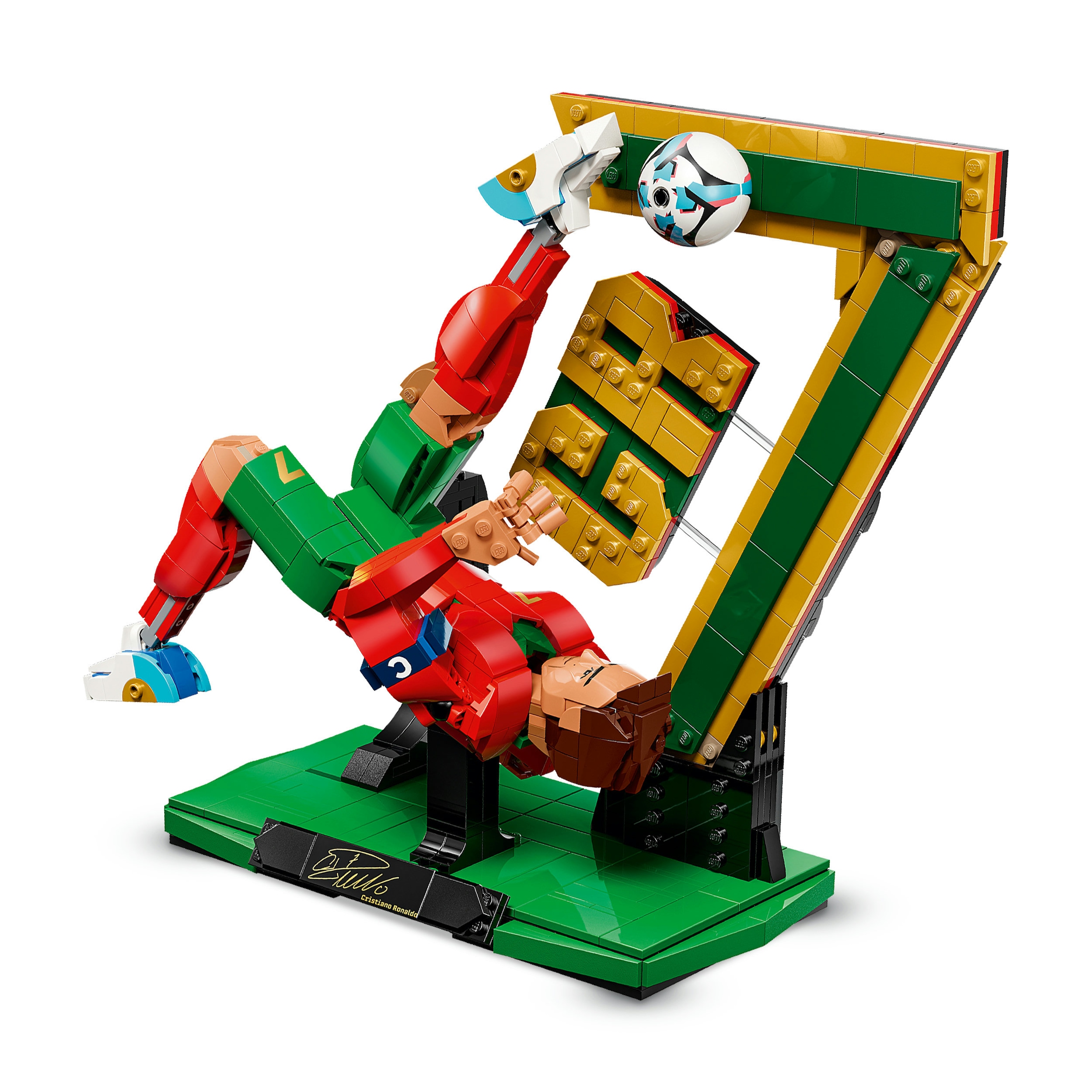 LEGO® Konstruktionsspielsteine »Cristiano Ronaldo – Fussballlegende (43016), LEGO Editions Football«