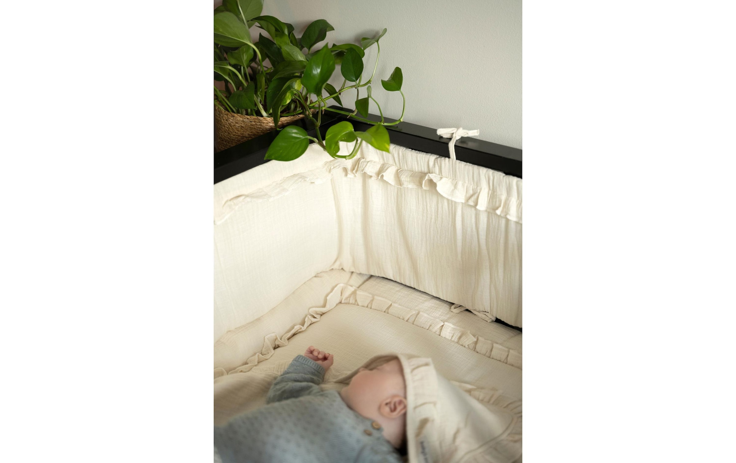   Tour de lit »baby's only Calm Warm Linen«