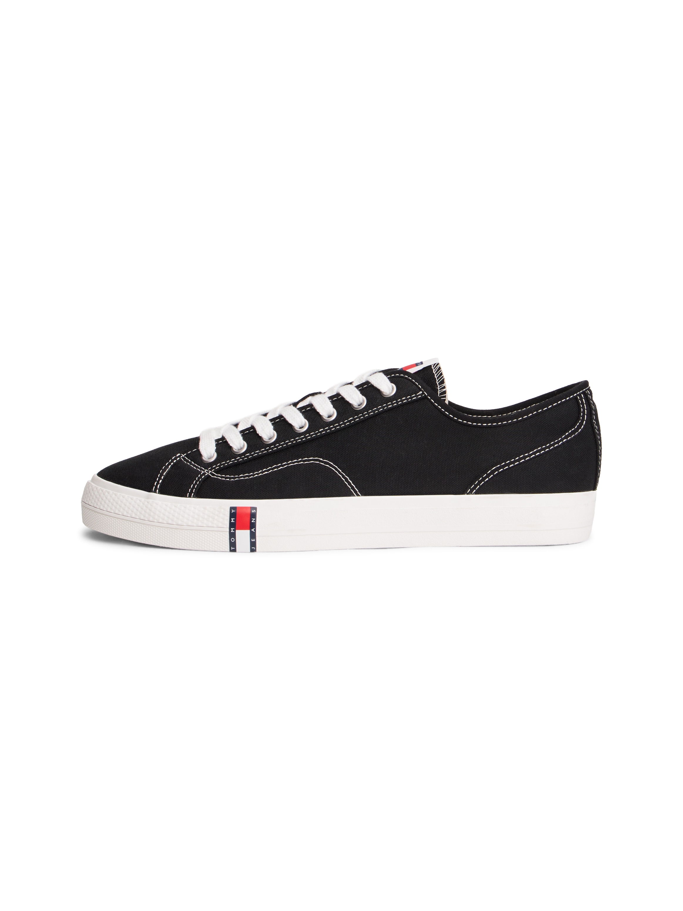 Tommy Jeans Sneaker »ARCHIVE VULC Y2K«  Freizeitschuh, Halbschuh, Schnürschuh mit Logoflagge im Plateau