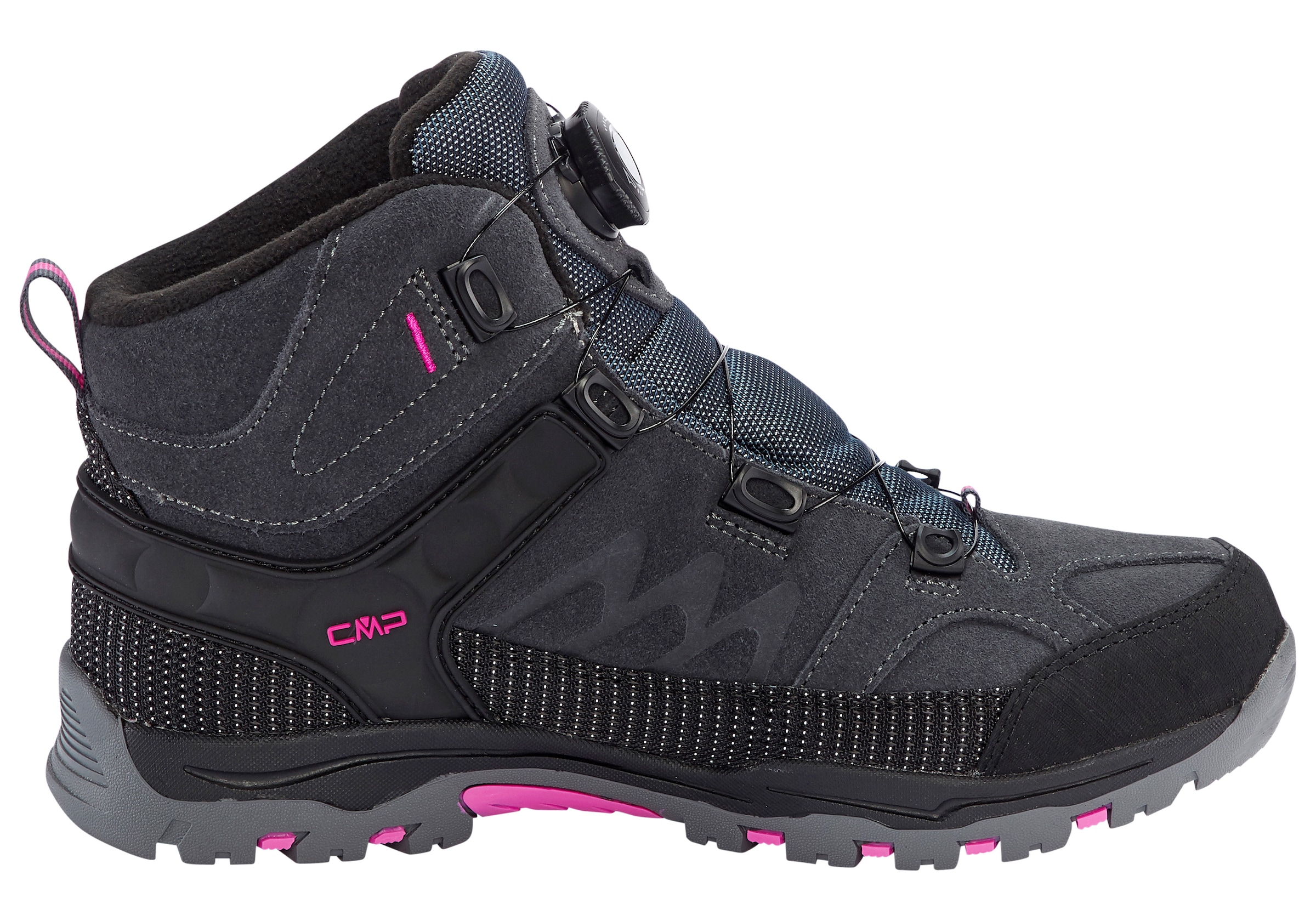 CMP Outdoorschuh »KIDS KIRUNA MID FITGO FLEECE WP TREKKING SHOES«  Winterstiefel, Winterschuhe, gefüttert,wasserdicht